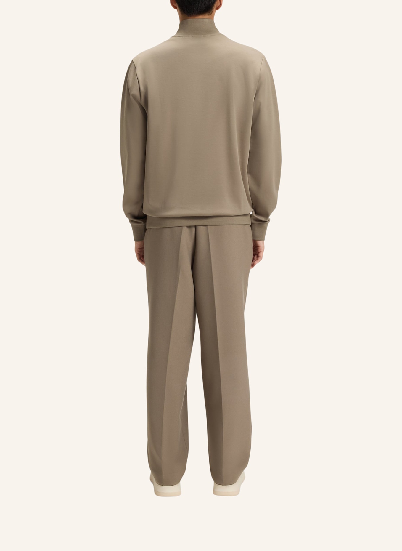 BOSS Sweatshirt H-STIMMANN 109 Regular Fit: BRAUN