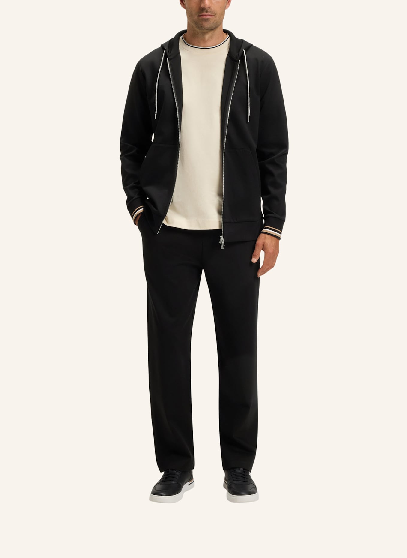 BOSS Sweatshirt C-SPENCE 109 Regular Fit: SCHWARZ