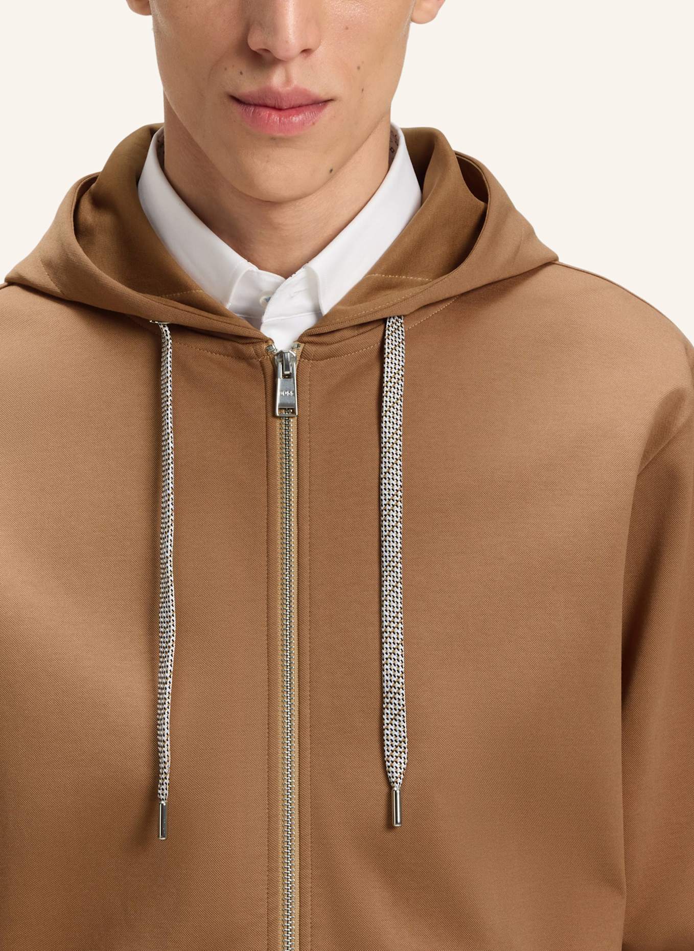 BOSS Sweatshirt C-SPENCE 109 Regular Fit: BEIGE