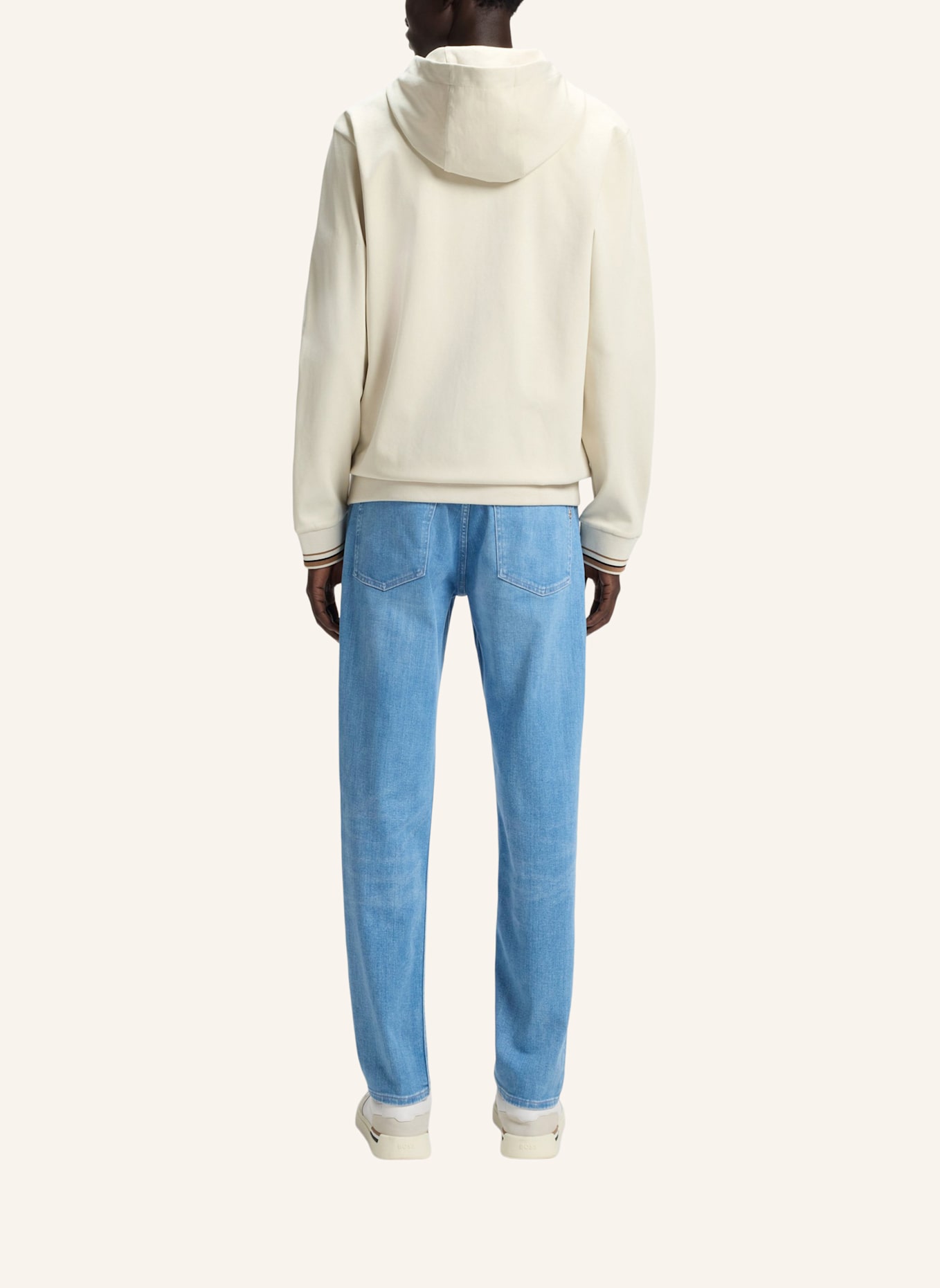 BOSS Sweatshirt C-SPENCE 109 Regular Fit: WEISS