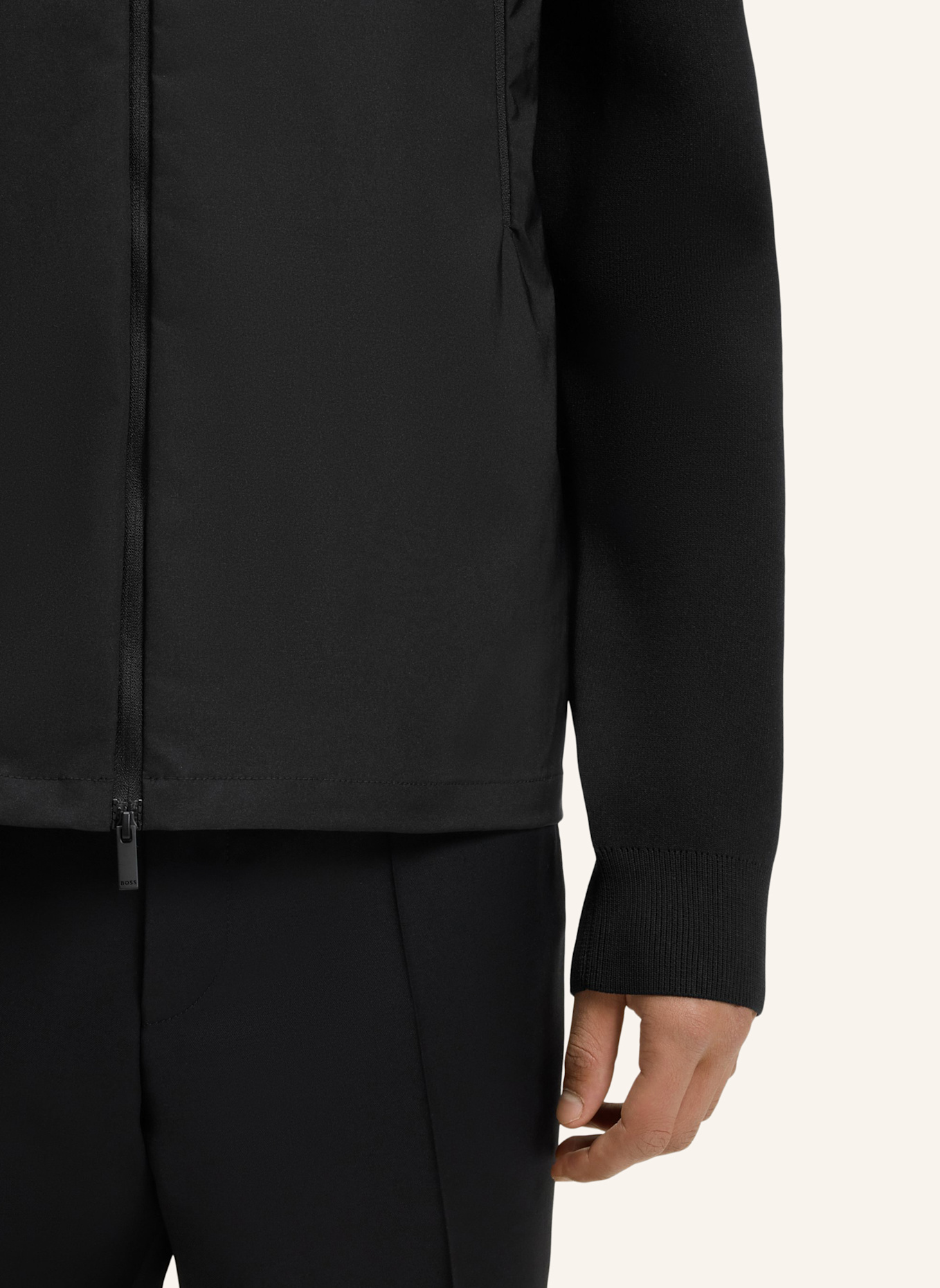 BOSS Casual Jacke P-IMATTEO Regular Fit: SCHWARZ