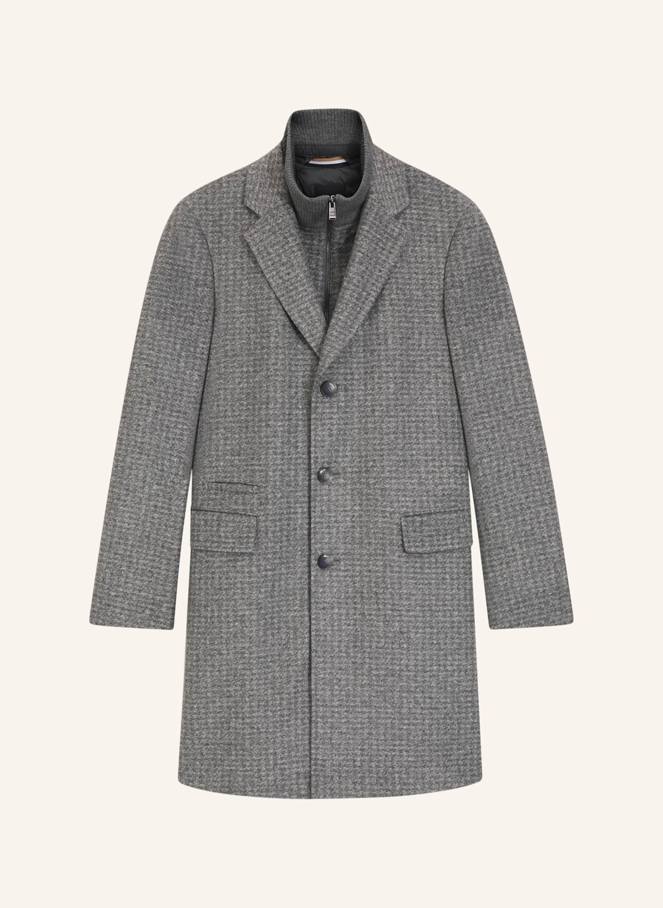 BOSS Mantel HYDE: SILBER