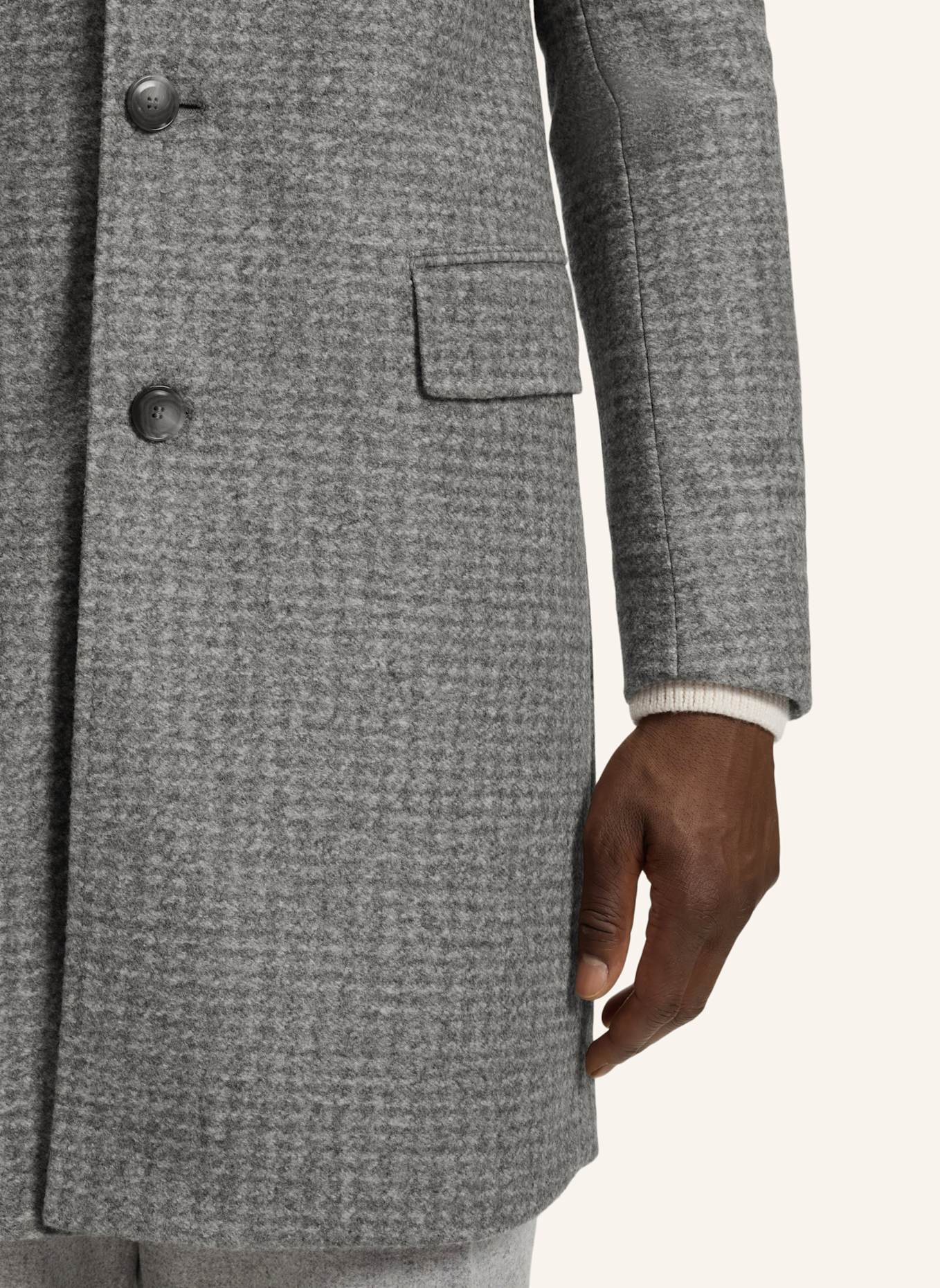 BOSS Mantel HYDE: SILBER