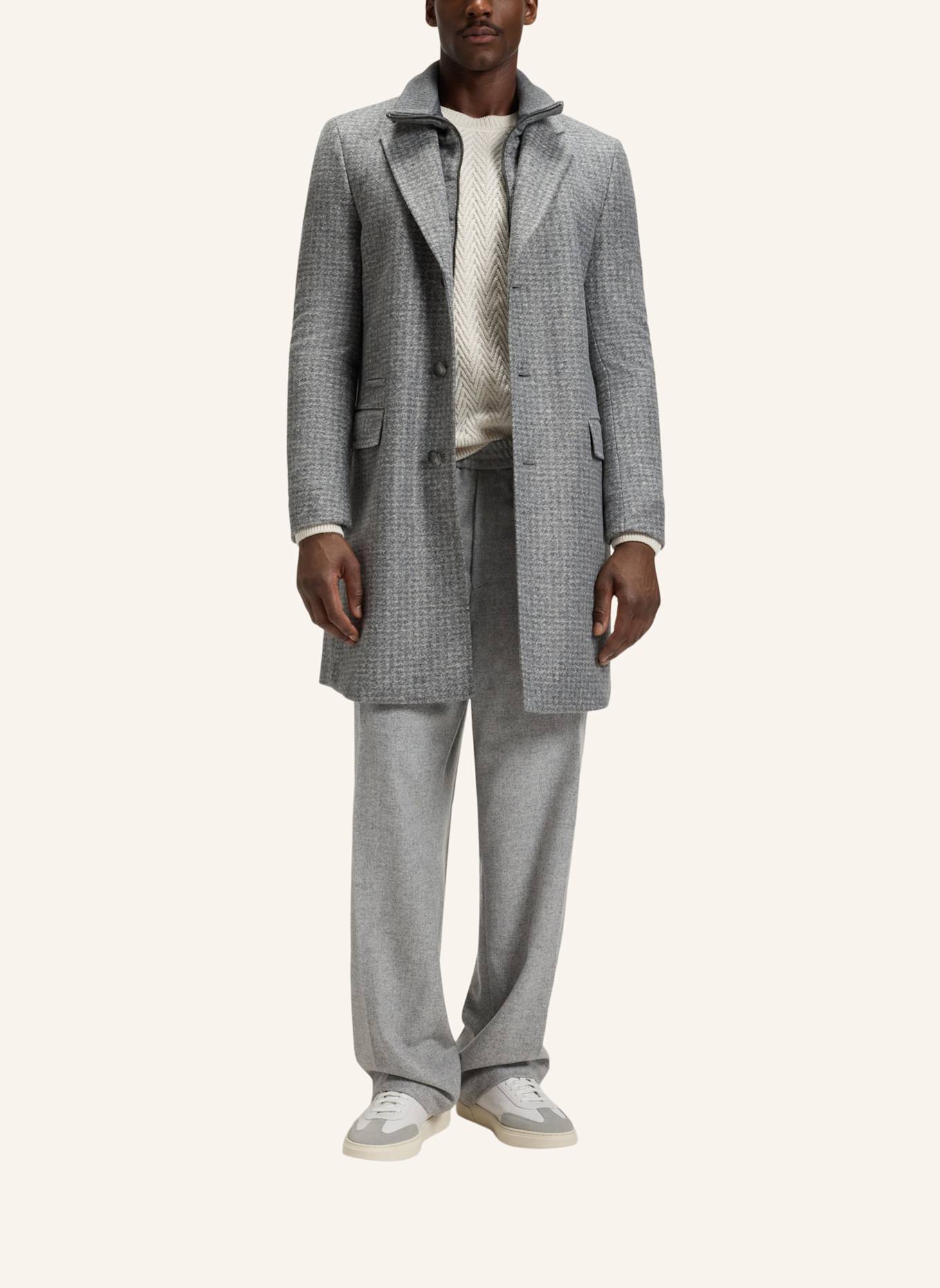 BOSS Mantel HYDE: SILBER