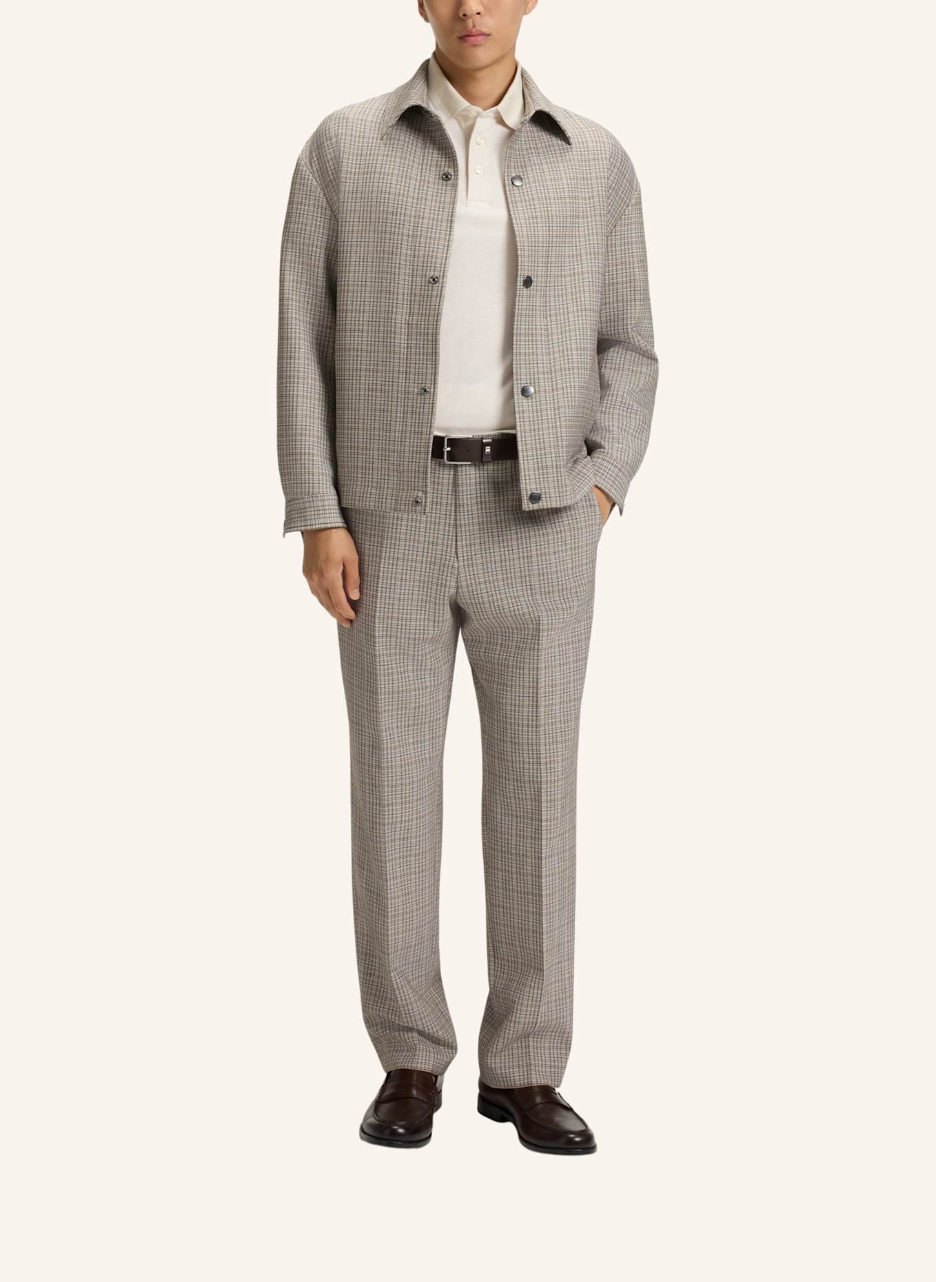 BOSS Poloshirt H-PROUT 141 Regular Fit: WEISS