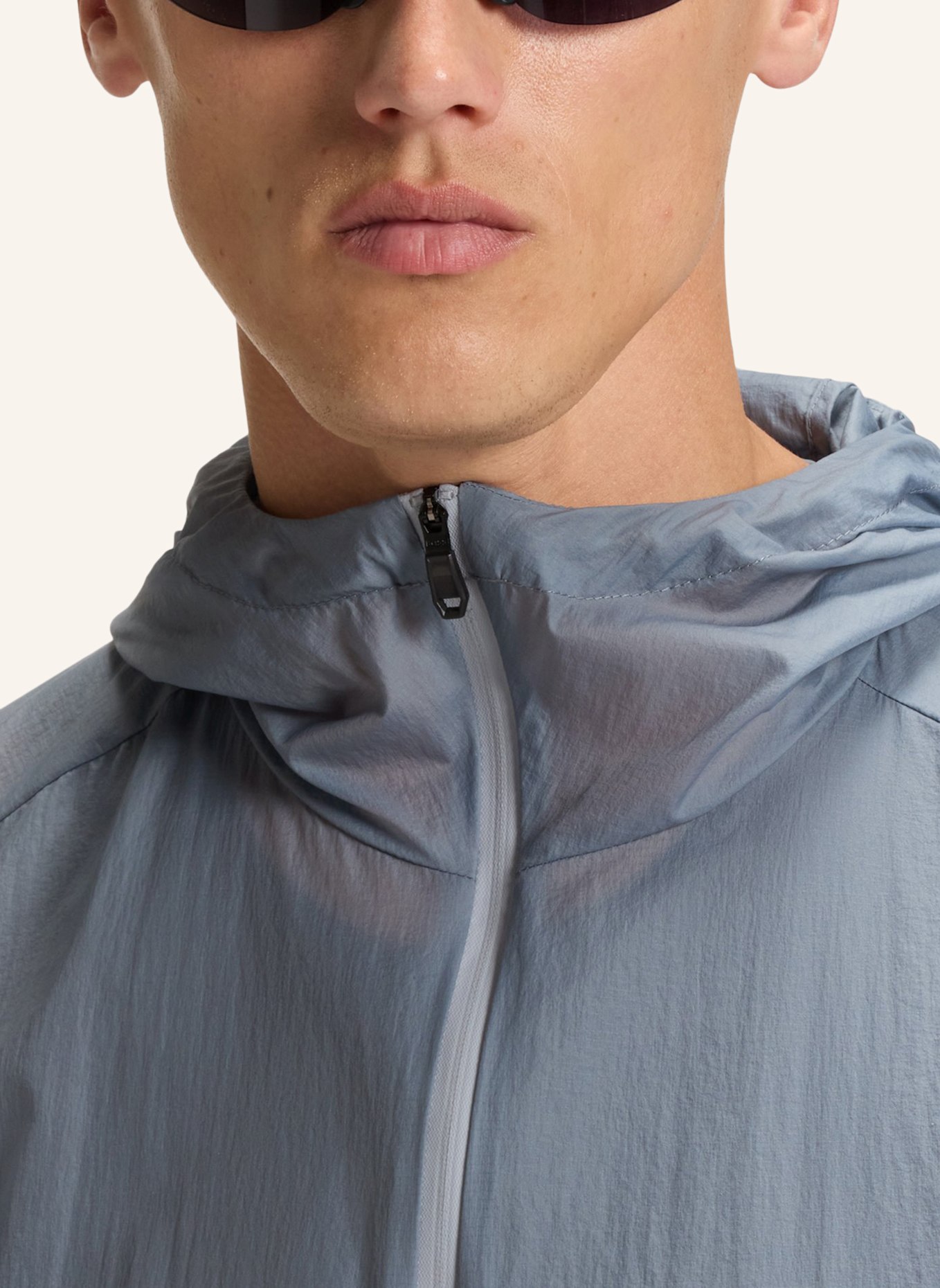 BOSS Casual Jacke J_AIRYNIX JACKET HD Regular Fit: DUNKELGRAU