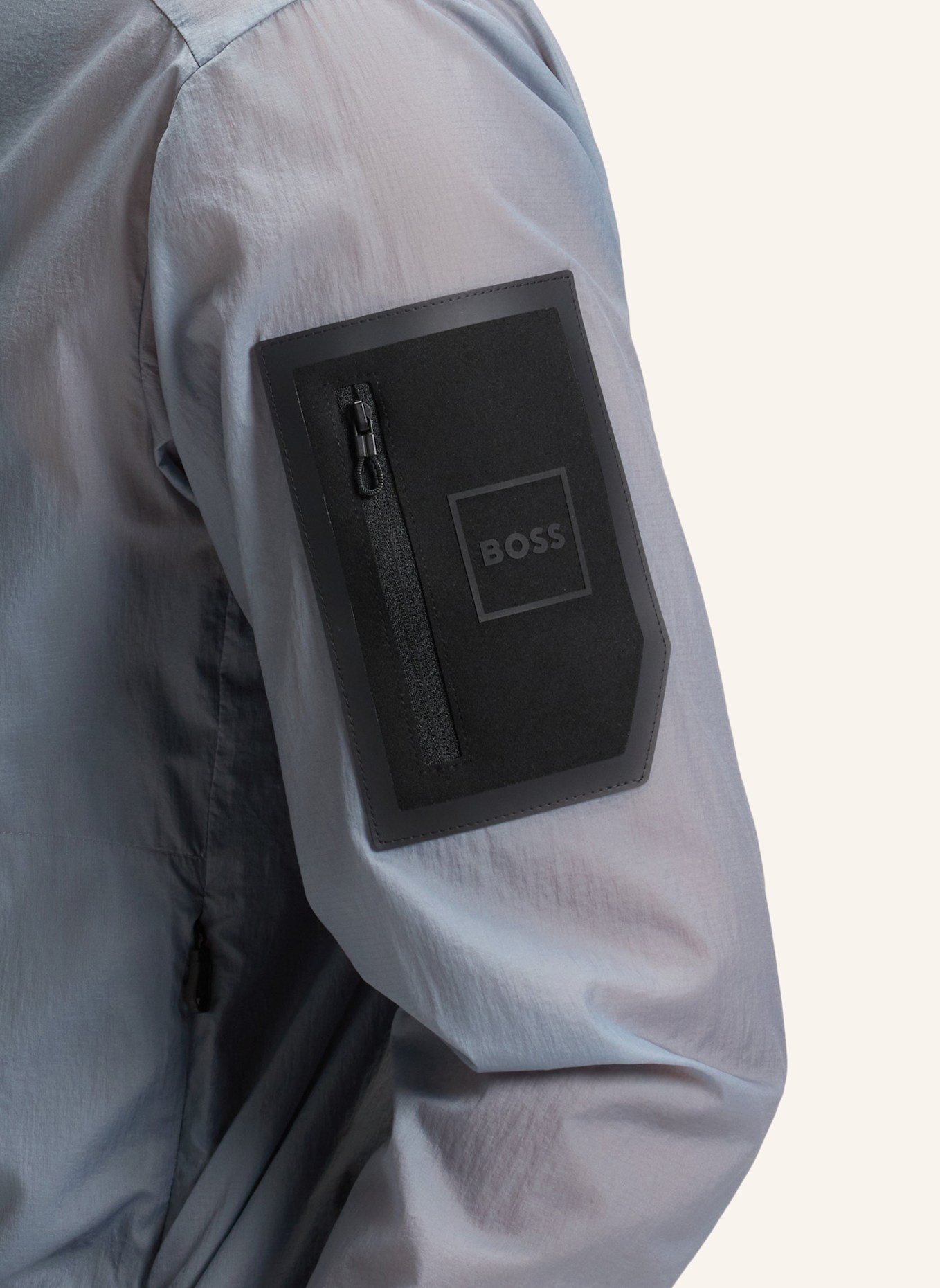 BOSS Casual Jacke J_AIRYNIX JACKET HD Regular Fit: DUNKELGRAU