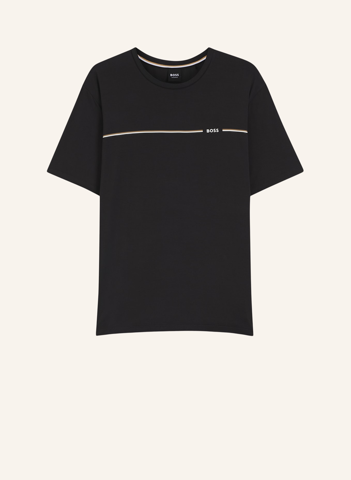 BOSS Pyjama-Set BAMBOO SHORT SET Regular Fit: DUNKELGRAU