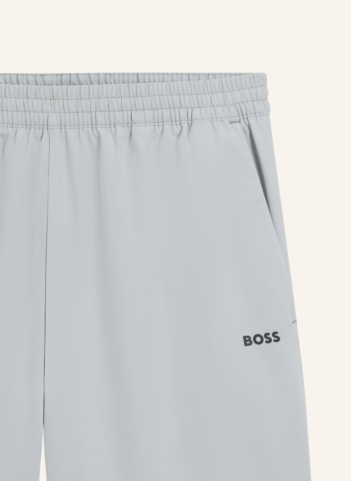 BOSS Short S_CRUISELITE IDLE Regular Fit: HELLGRAU