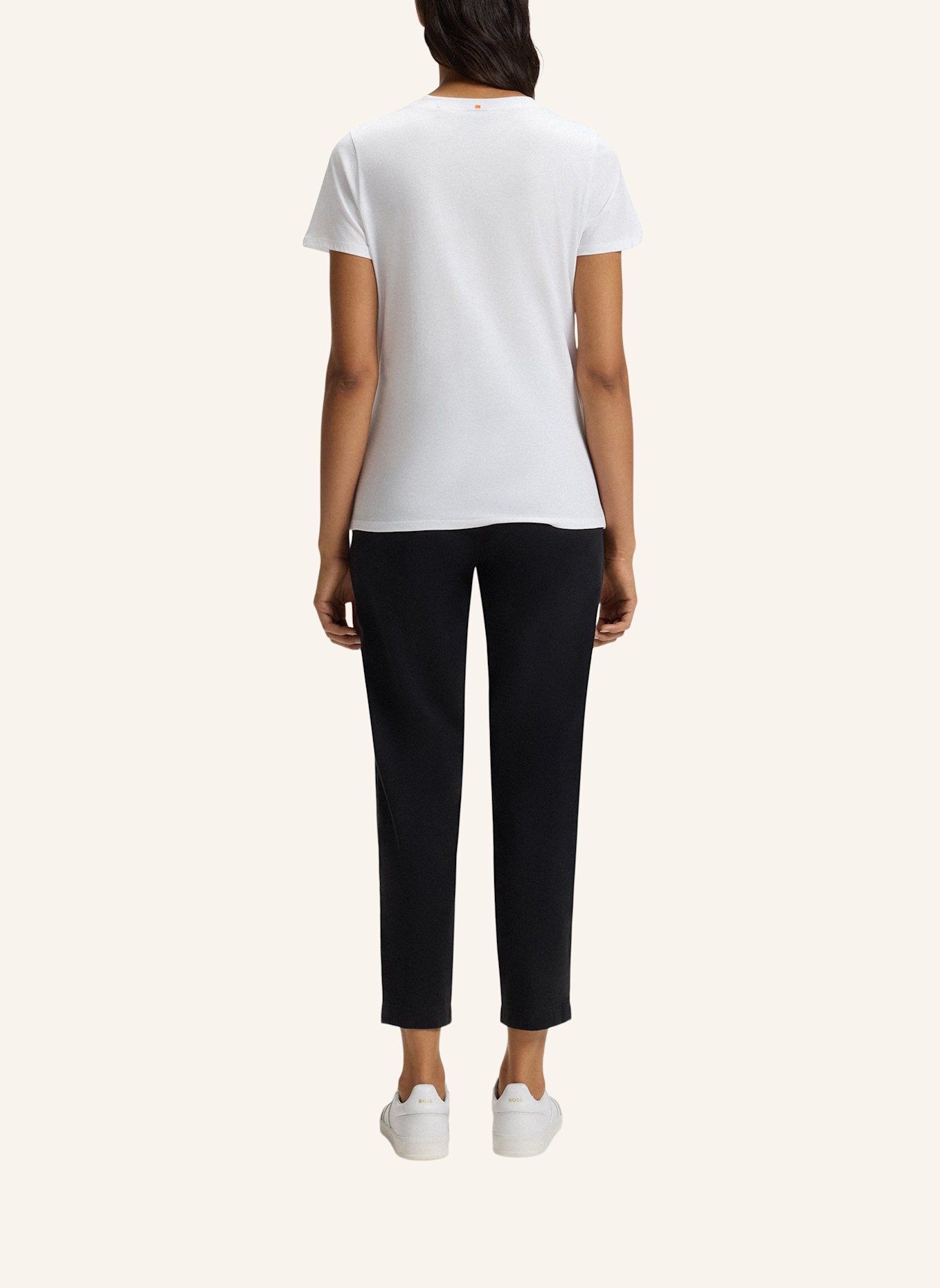 BOSS T-Shirt C_ELOGO_5 Regular Fit: WEISS