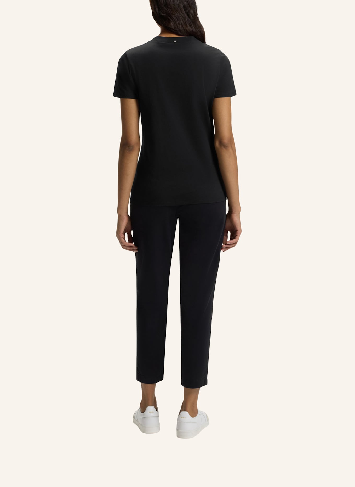 BOSS T-Shirt C_ELOGO_5 Regular Fit: SCHWARZ