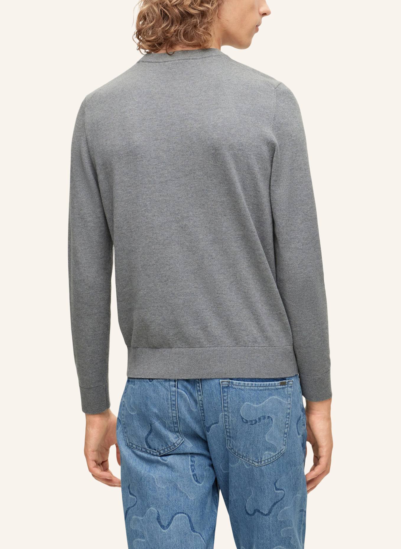 HUGO Pullover SAN CUDO-1 Regular Fit: DUNKELGRAU