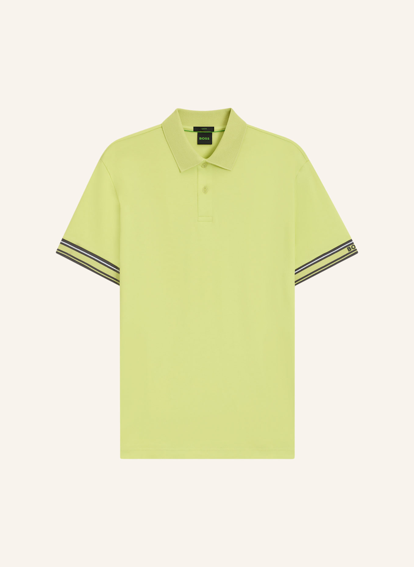 BOSS Poloshirt POLO ZONE Slim Fit: HELLGRÜN