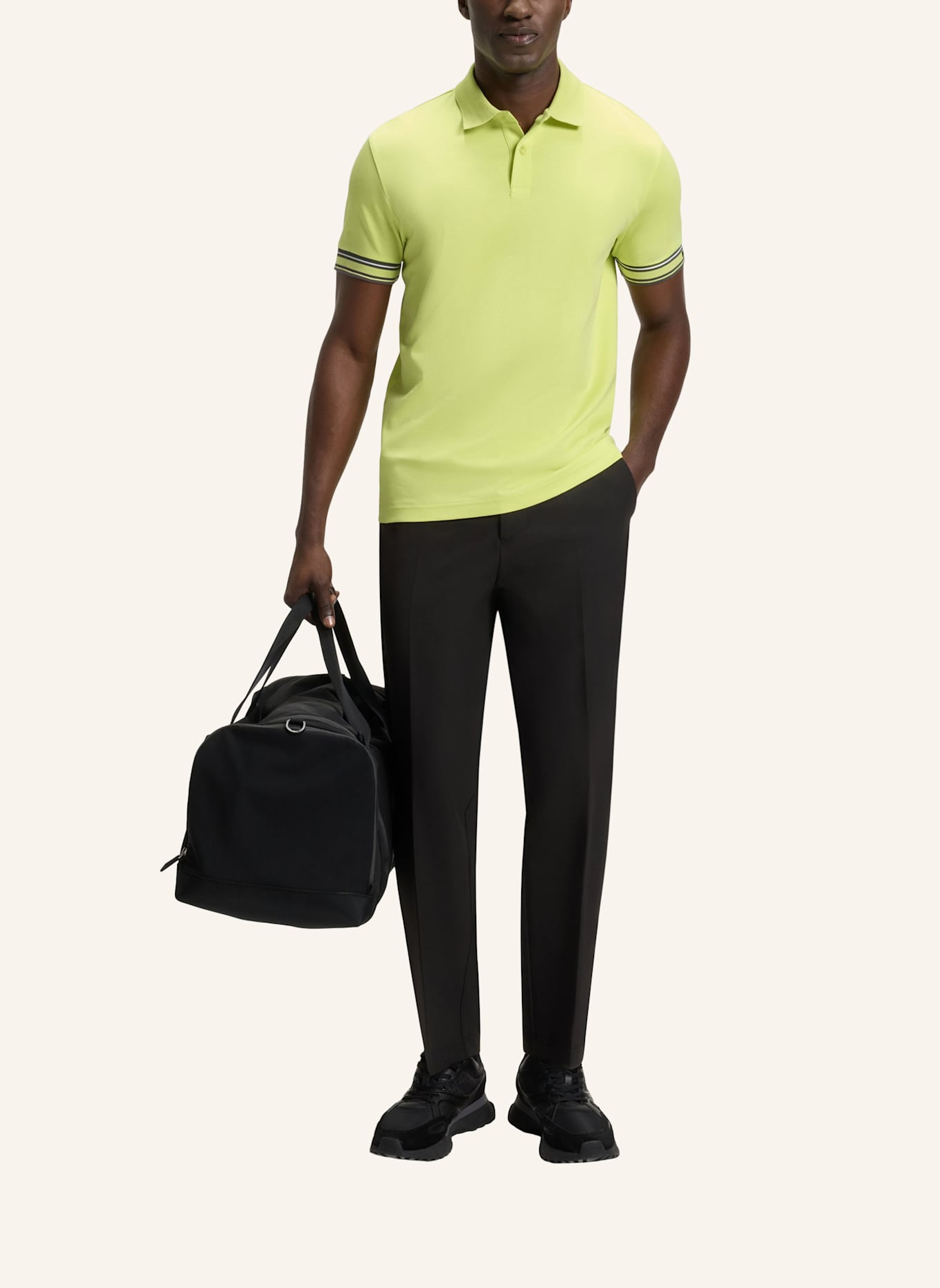 BOSS Poloshirt POLO ZONE Slim Fit: HELLGRÜN