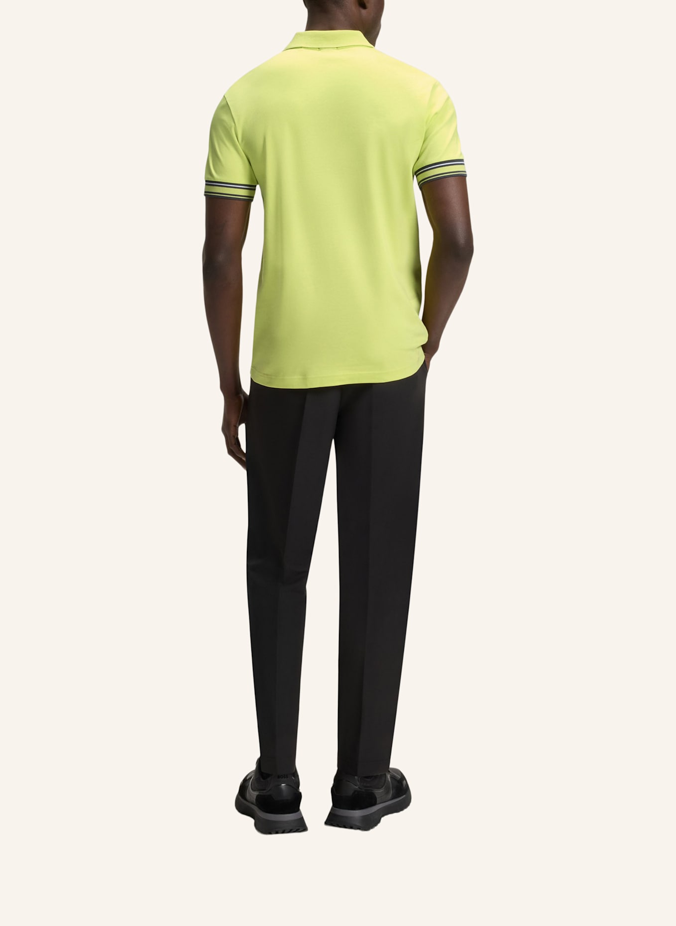 BOSS Poloshirt POLO ZONE Slim Fit: HELLGRÜN