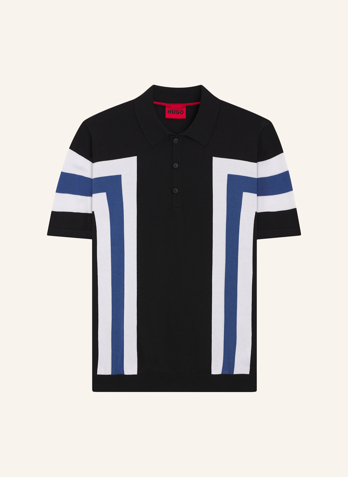 HUGO Pullover SPOLO Regular Fit: SCHWARZ