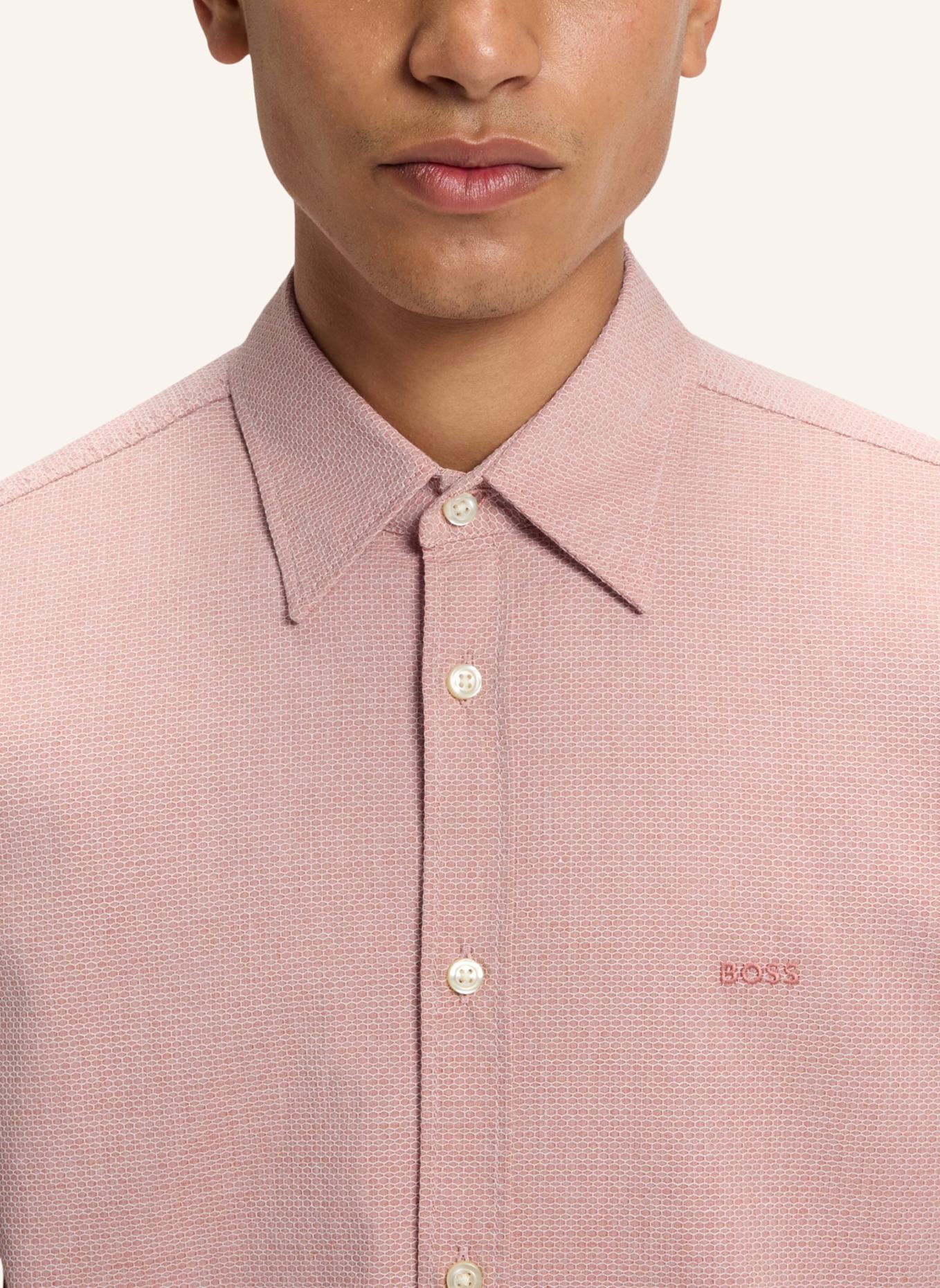 BOSS Casual Hemd RELEGANT_6_M Regular Fit: ORANGE