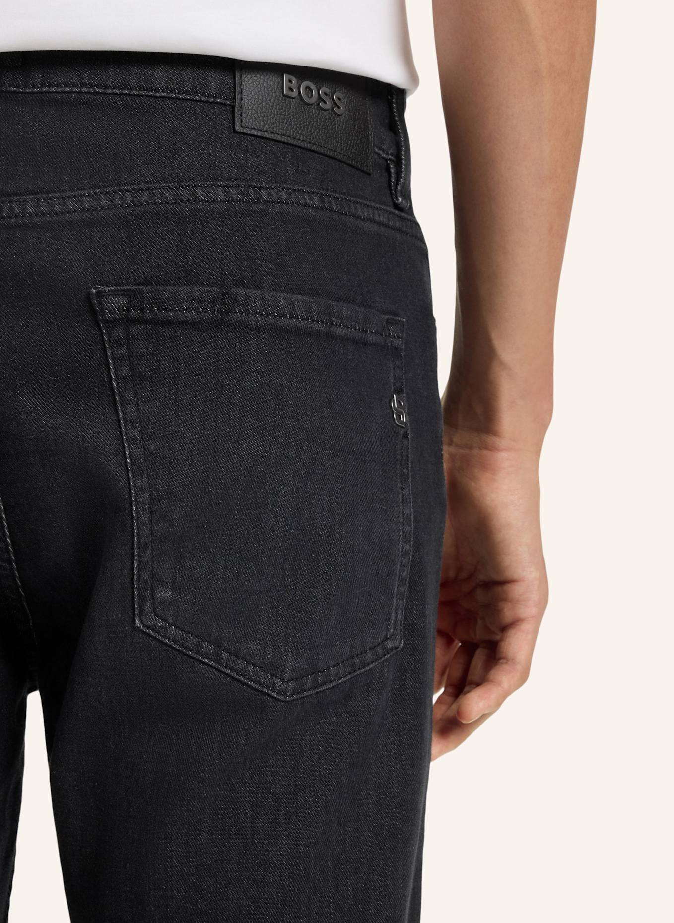 BOSS Jeans H-DELAWARE Slim Fit: SCHWARZ