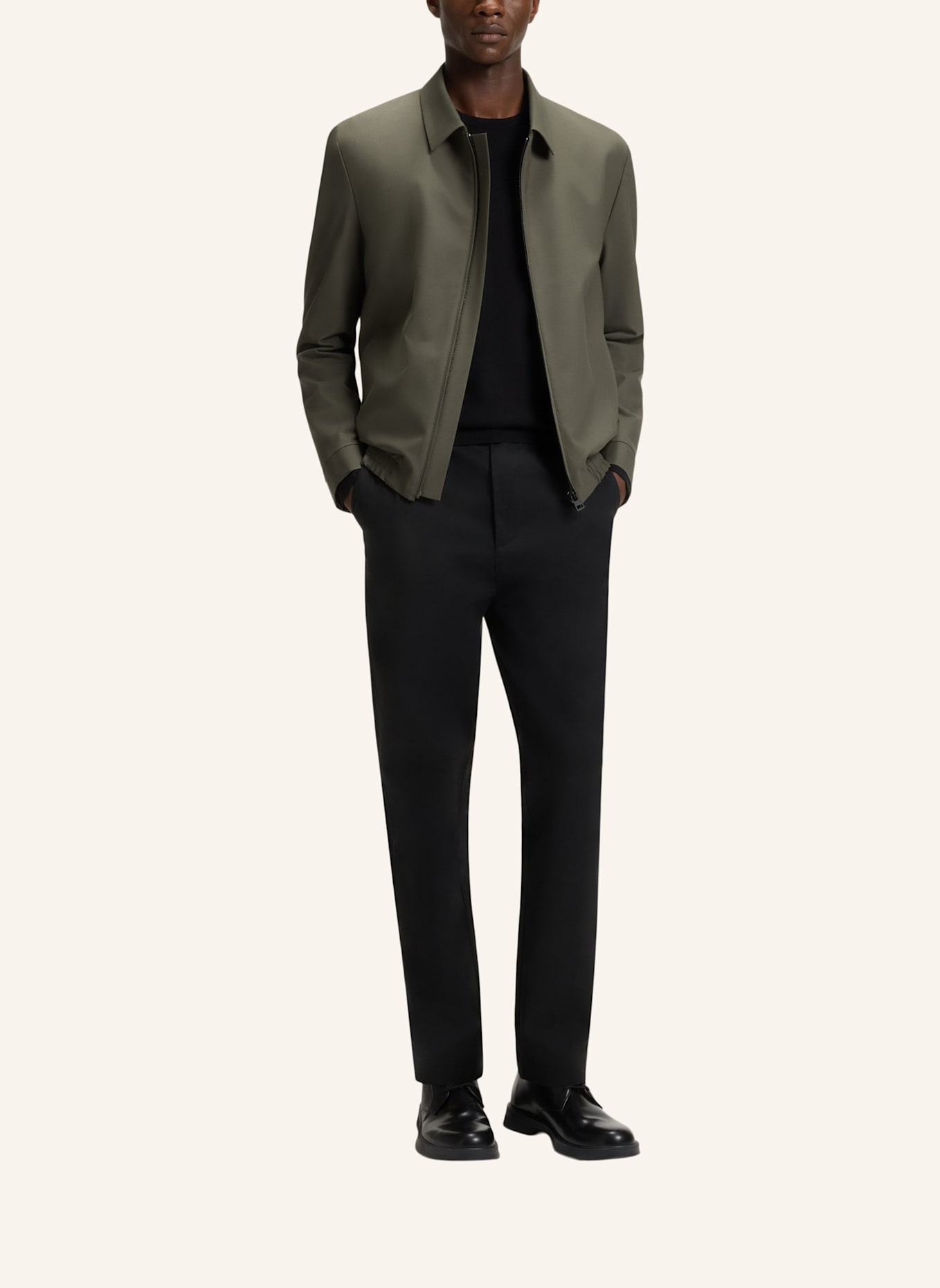 HUGO Blazer HELLYS241F1X Slim Fit: GRÜN