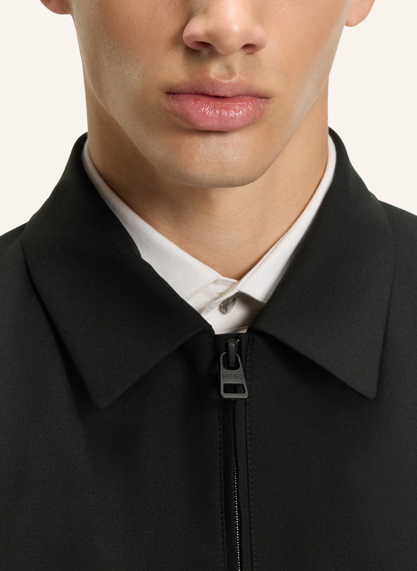 HUGO Blazer HELLYS241F1X Slim Fit: SCHWARZ