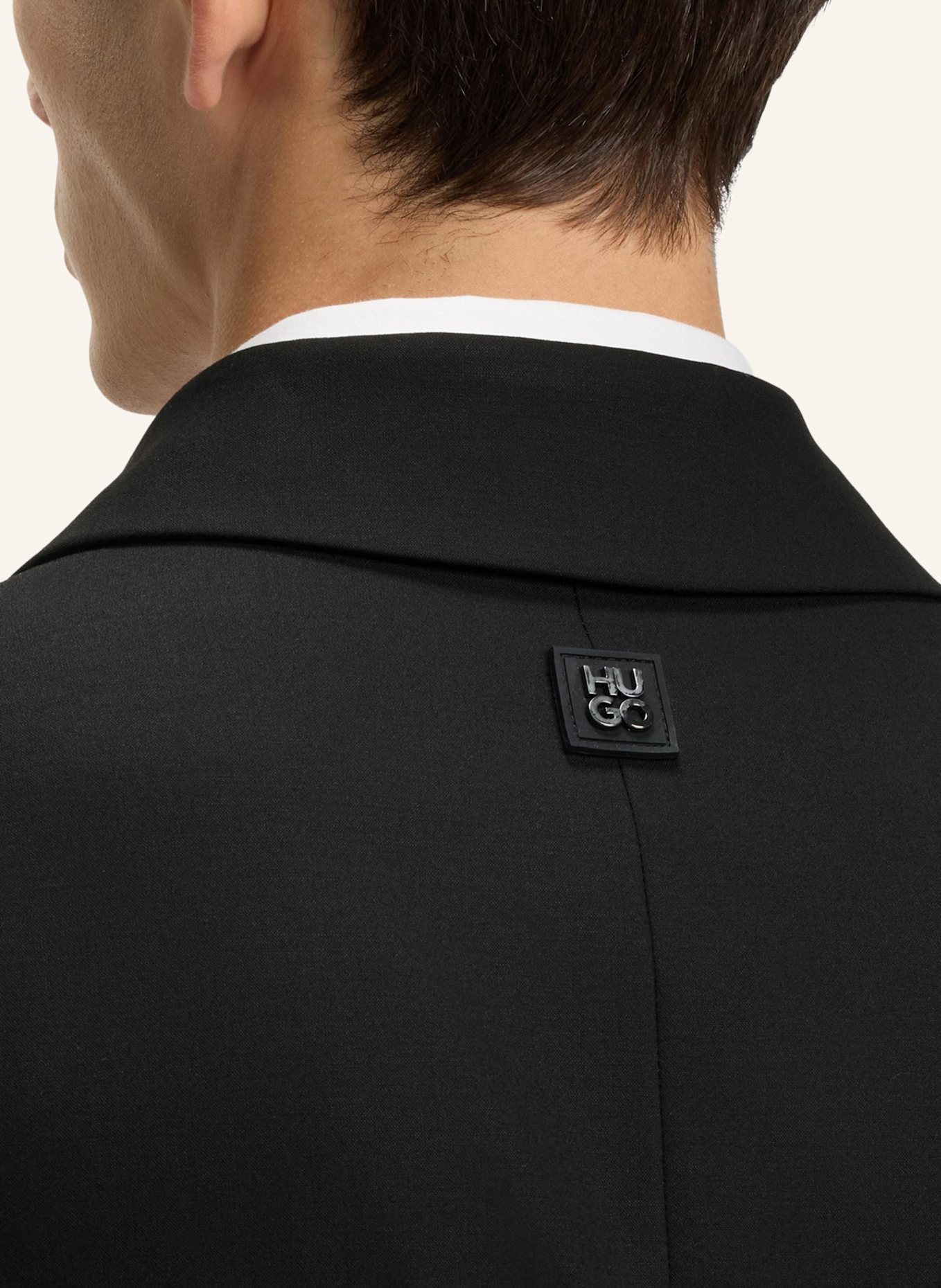 HUGO Blazer HELLYS241F1X Slim Fit: SCHWARZ