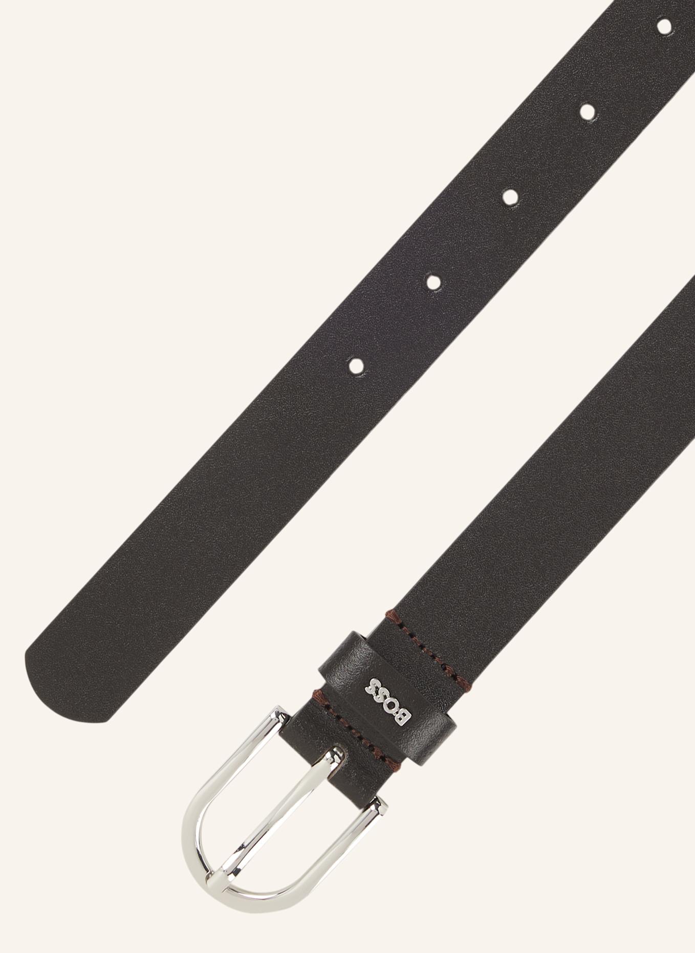 BOSS Business Gürtel SCARLET-A-BOSS_SZ25: DUNKELBRAUN