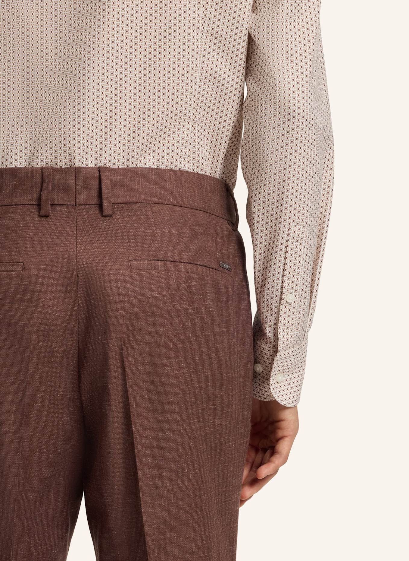 BOSS Business Hose H-GENIUS-253 Slim Fit: BRAUN