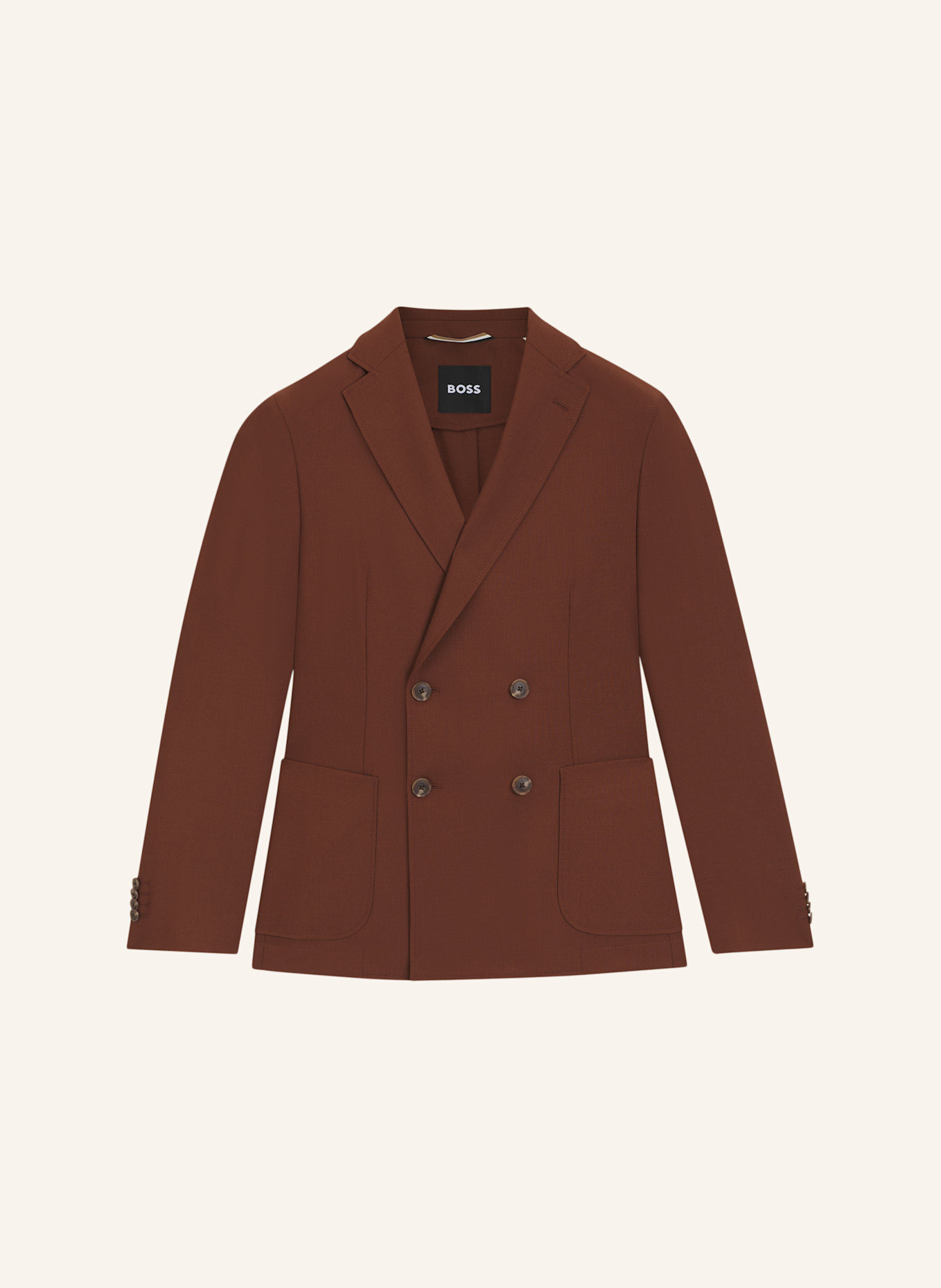 BOSS Blazer C-HANRY-DB-254 Slim Fit: BRAUN