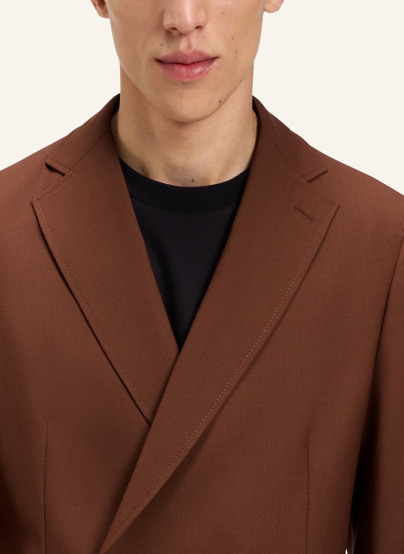 BOSS Blazer C-HANRY-DB-254 Slim Fit: BRAUN