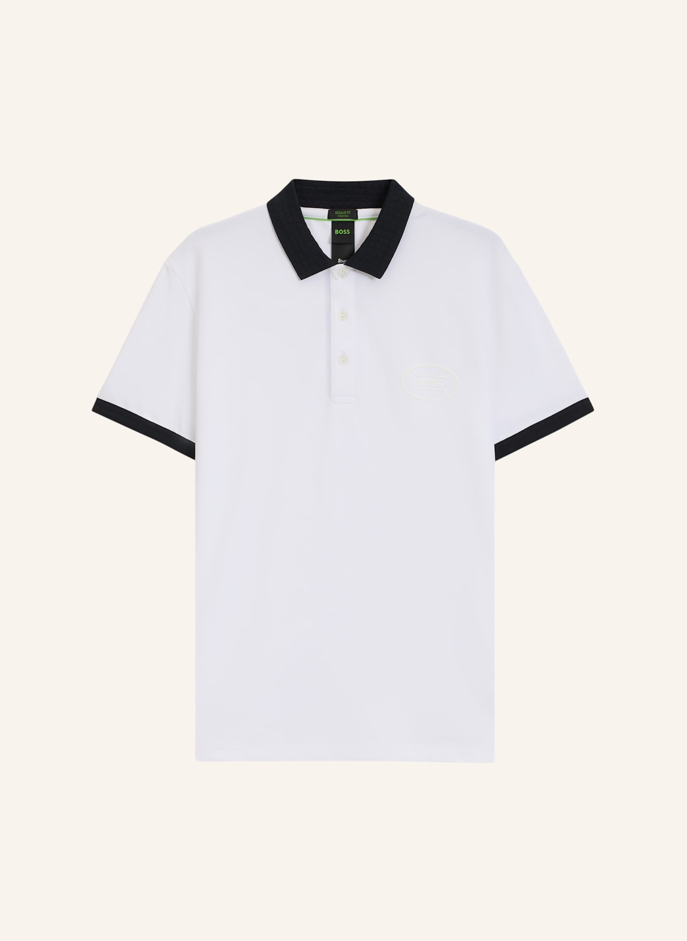 BOSS Poloshirt POLO GL Regular Fit: WEISS