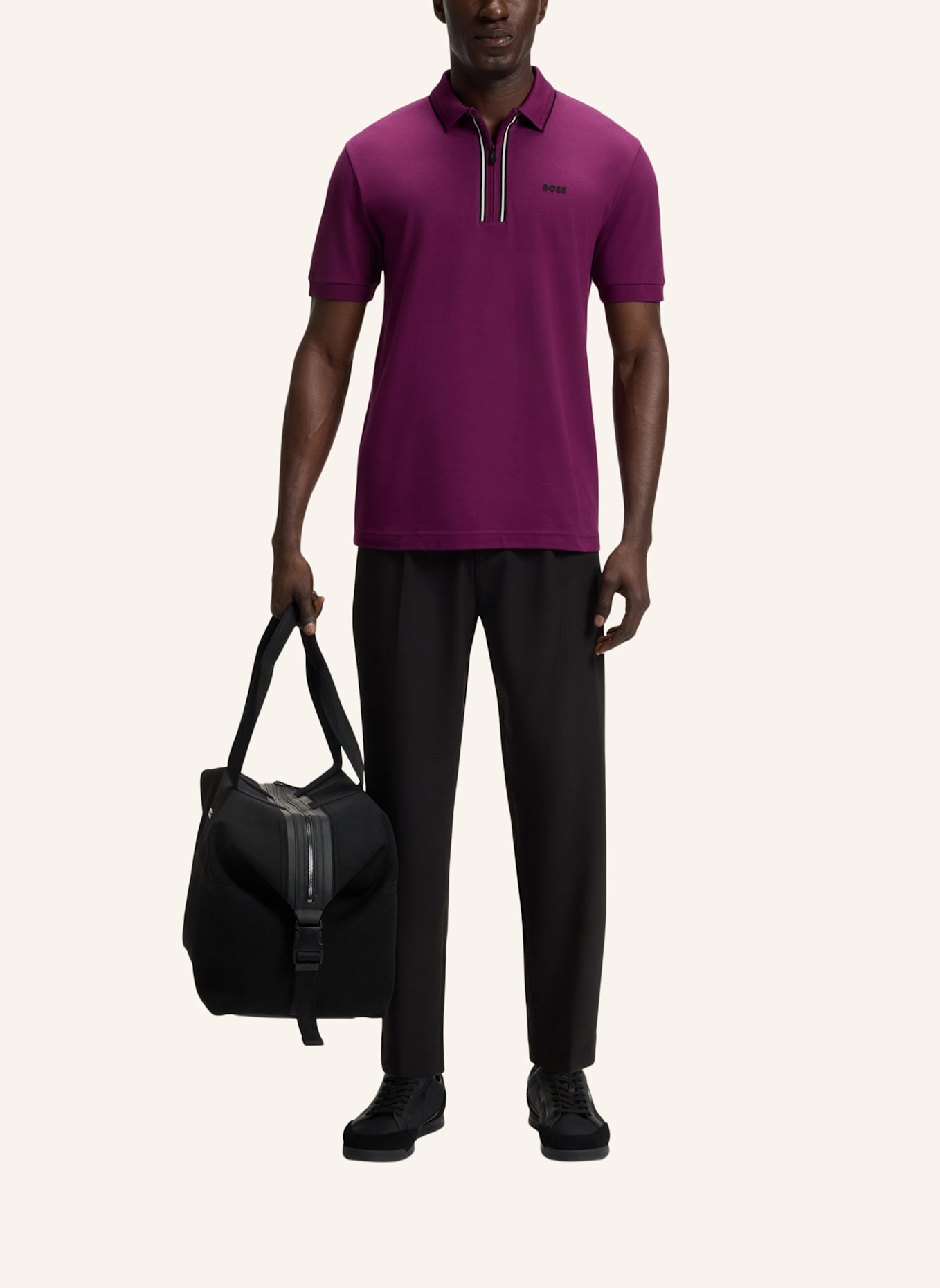 BOSS Poloshirt PHILIX GOC Slim Fit: PINK