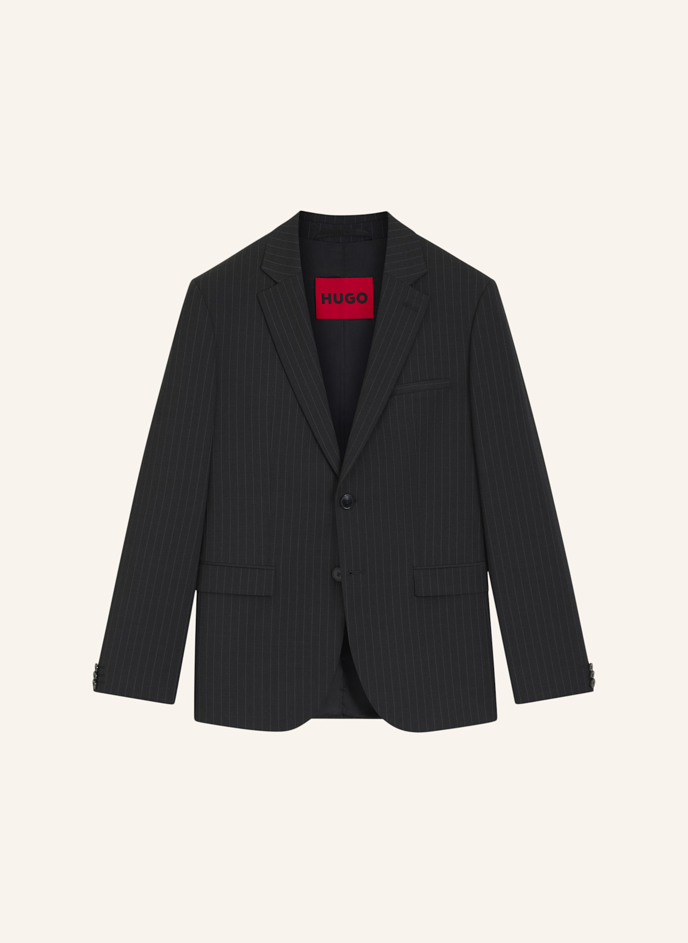 HUGO Blazer ARTI253X Extra-Slim Fit: DUNKELGRAU