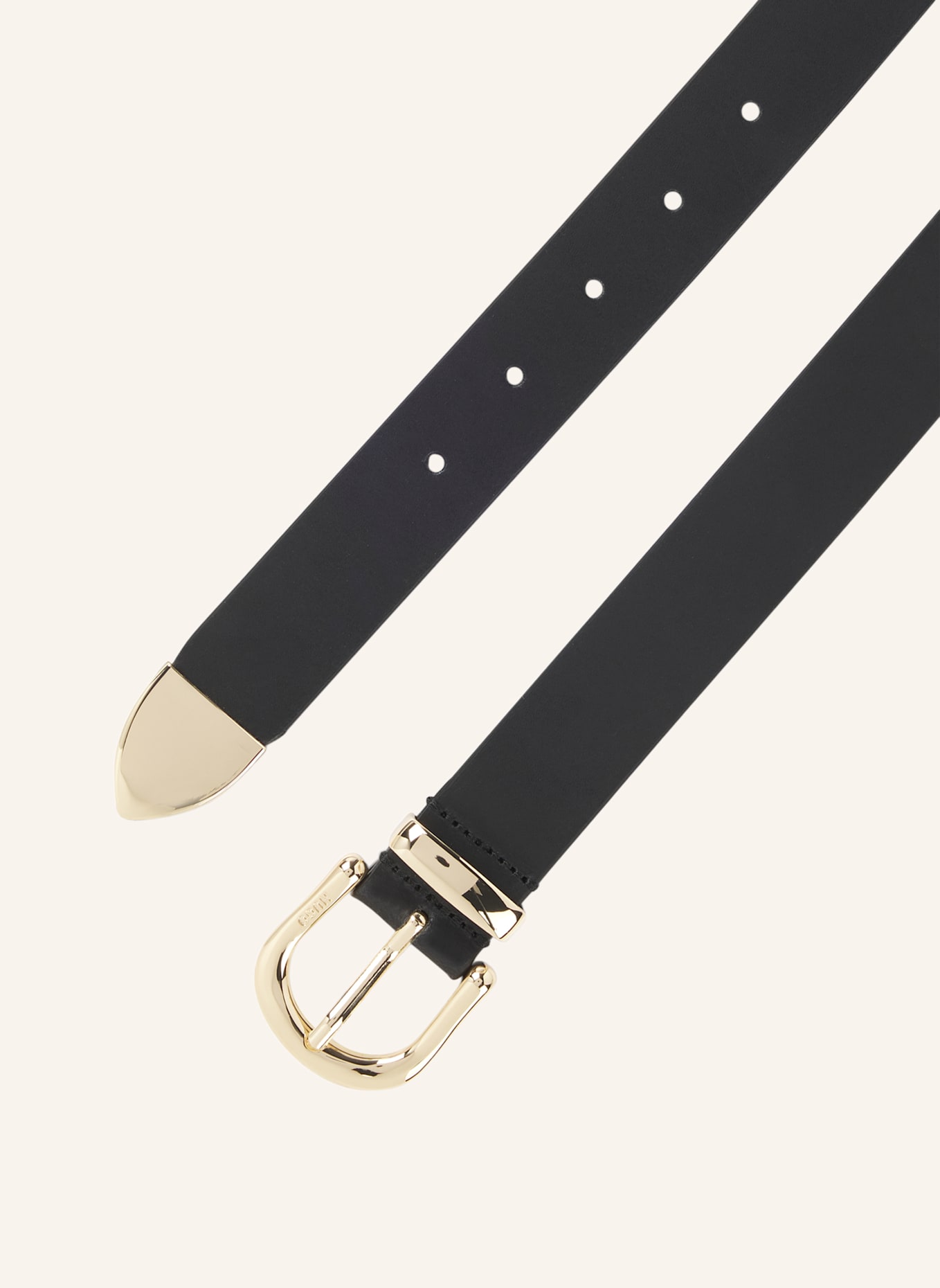 HUGO Casual Gürtel NORA_TRI_SZ30: SCHWARZ