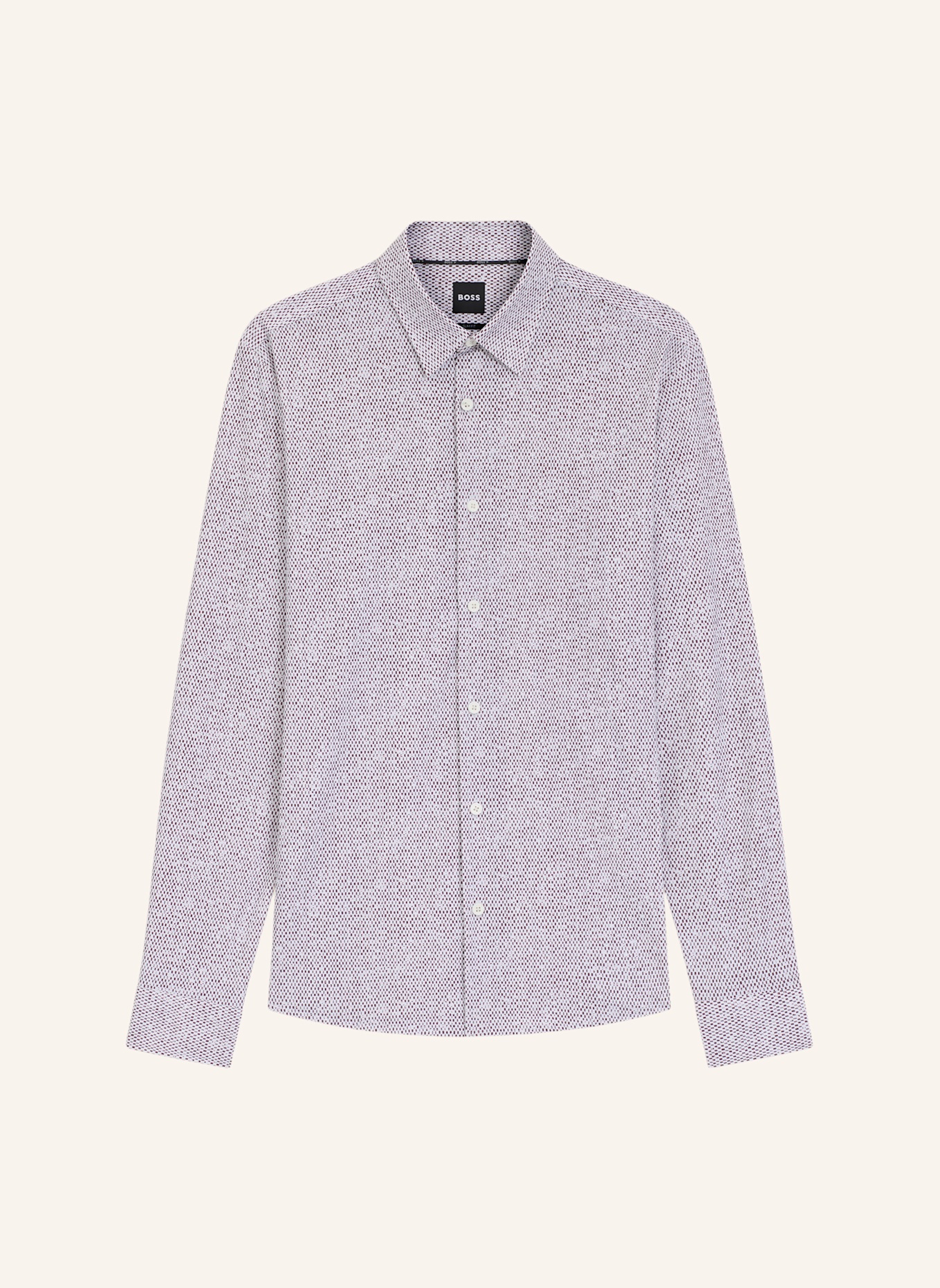 BOSS Casual Hemd P-ROAN-KENT-C1-233 Slim Fit: BRAUN