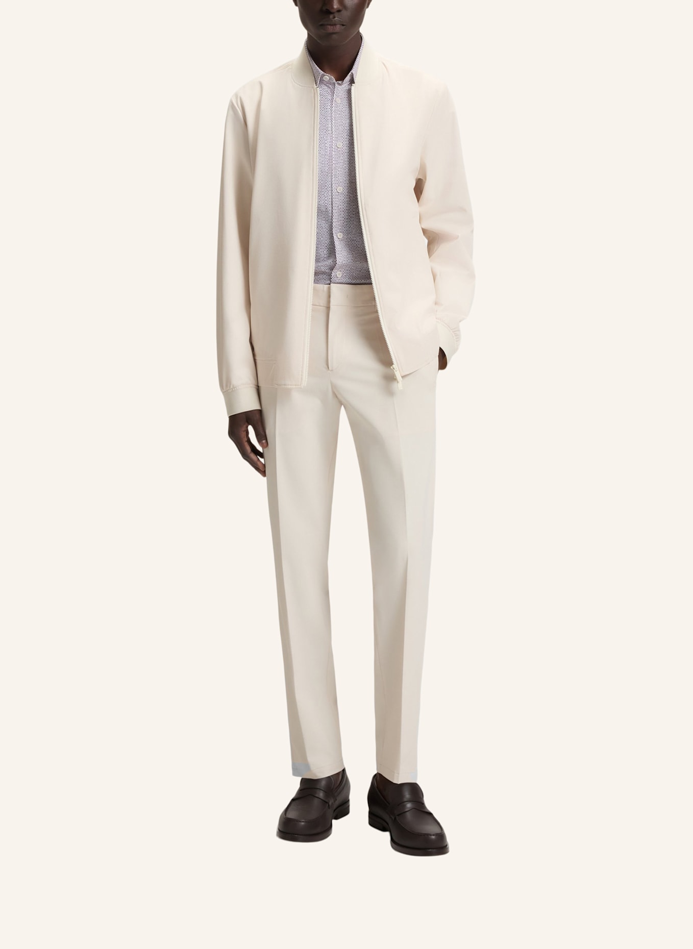 BOSS Casual Hemd P-ROAN-KENT-C1-233 Slim Fit: BRAUN