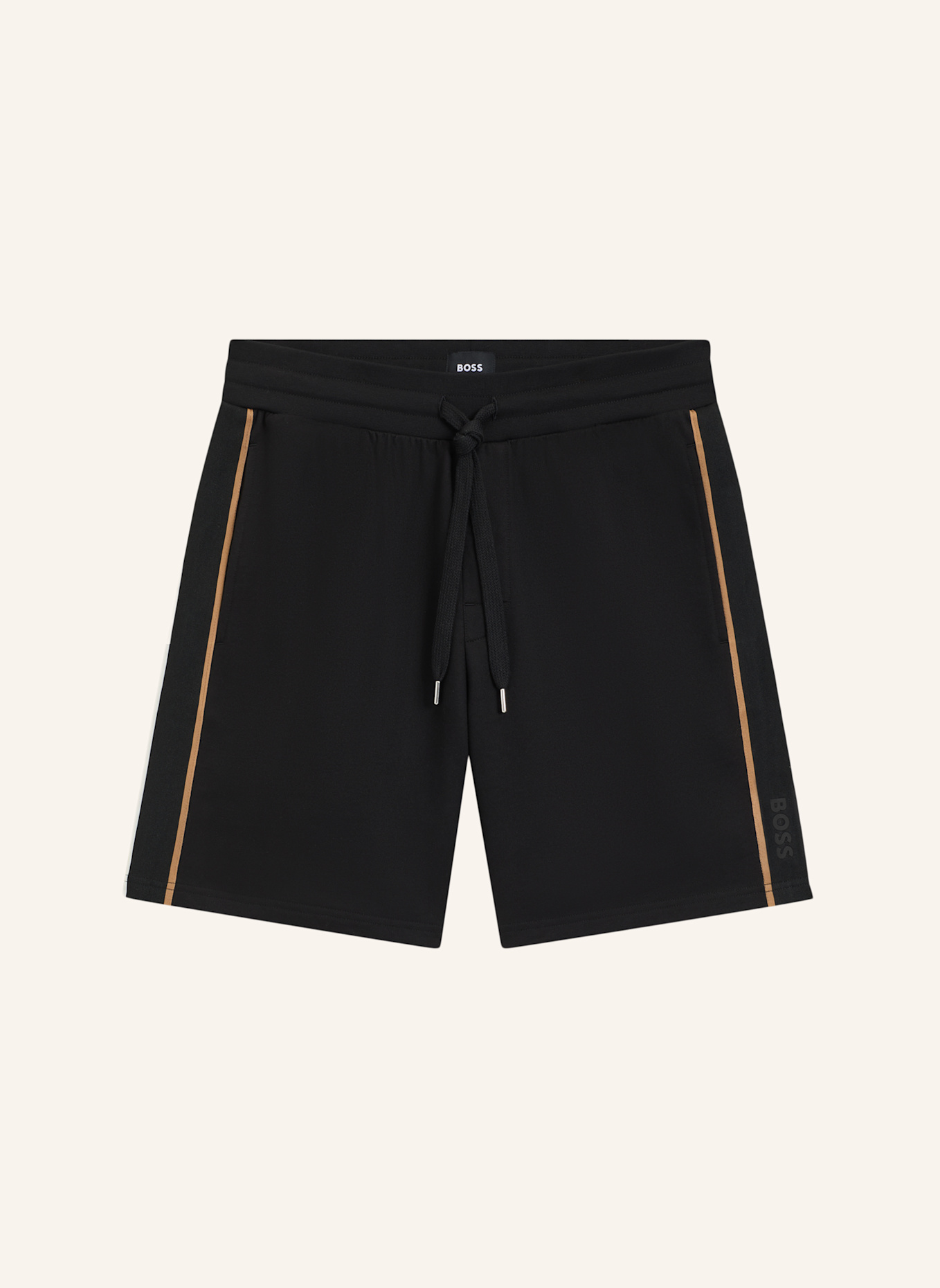 BOSS Loungewear Unterteil ICONIC SHORTS: SCHWARZ
