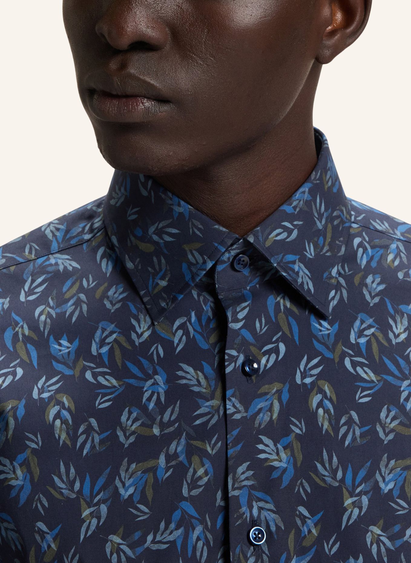 BOSS Business Hemd H-JOE-KENT-C1-214 Regular Fit: DUNKELBLAU