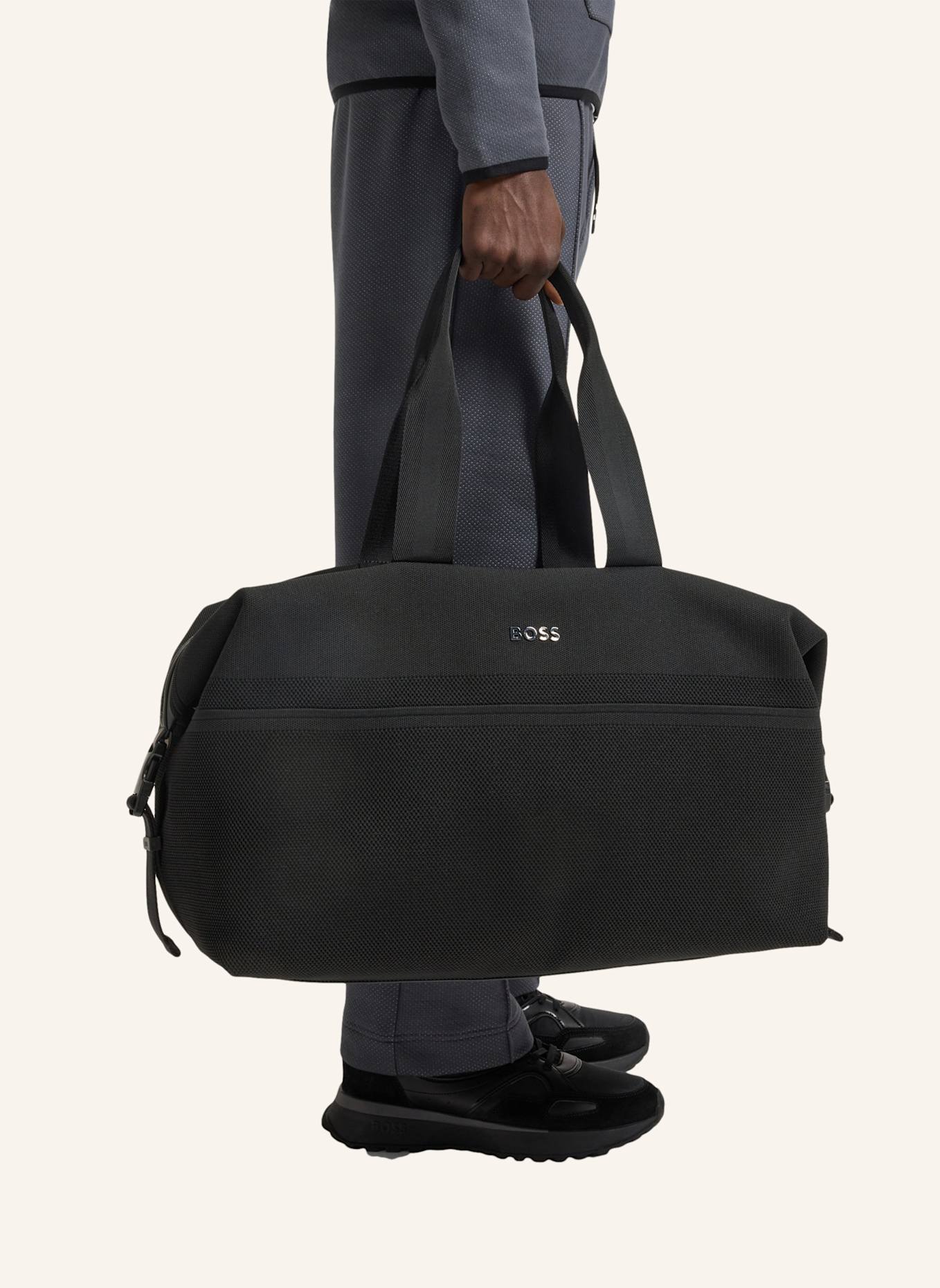 BOSS Reisetasche CATCH_EVO K_HOLDALL: SCHWARZ