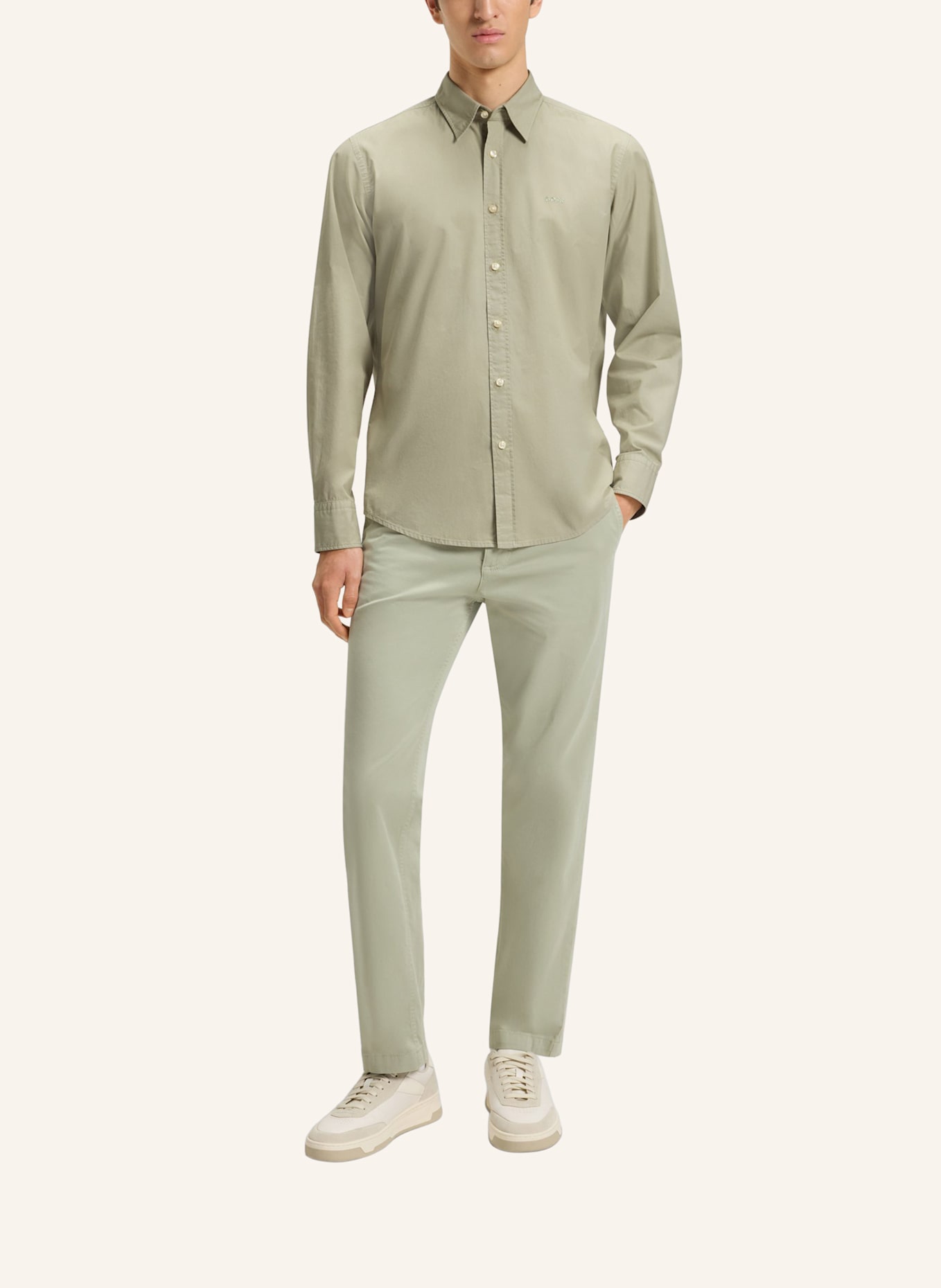 BOSS Hemd RELEGANT Regular Fit: GRÜN