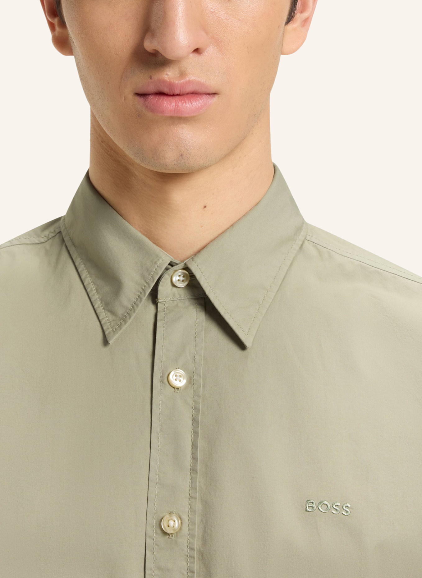 BOSS Hemd RELEGANT Regular Fit: GRÜN