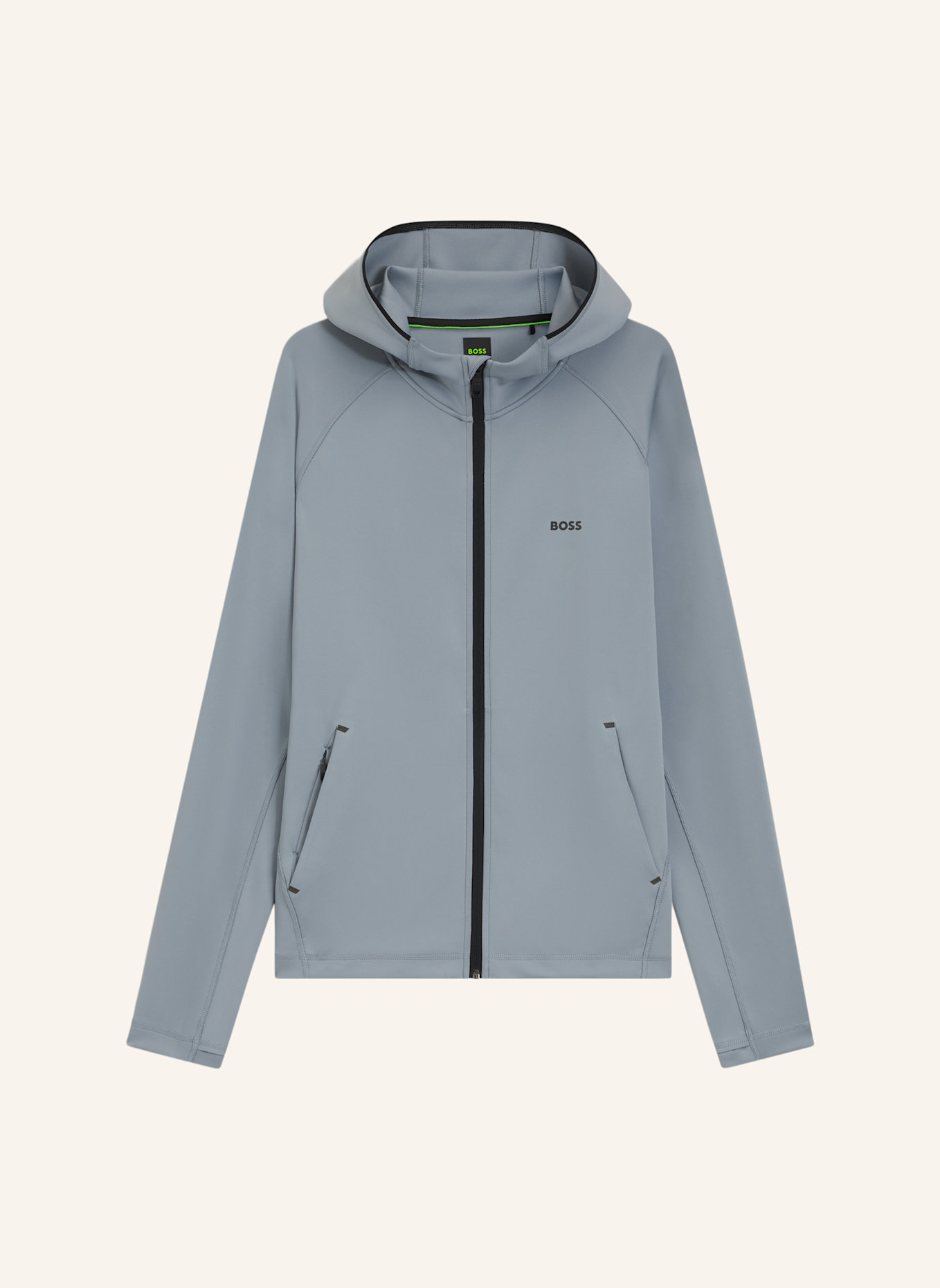 BOSS Trainingsjacke SICON ACTIVE: DUNKELGRAU