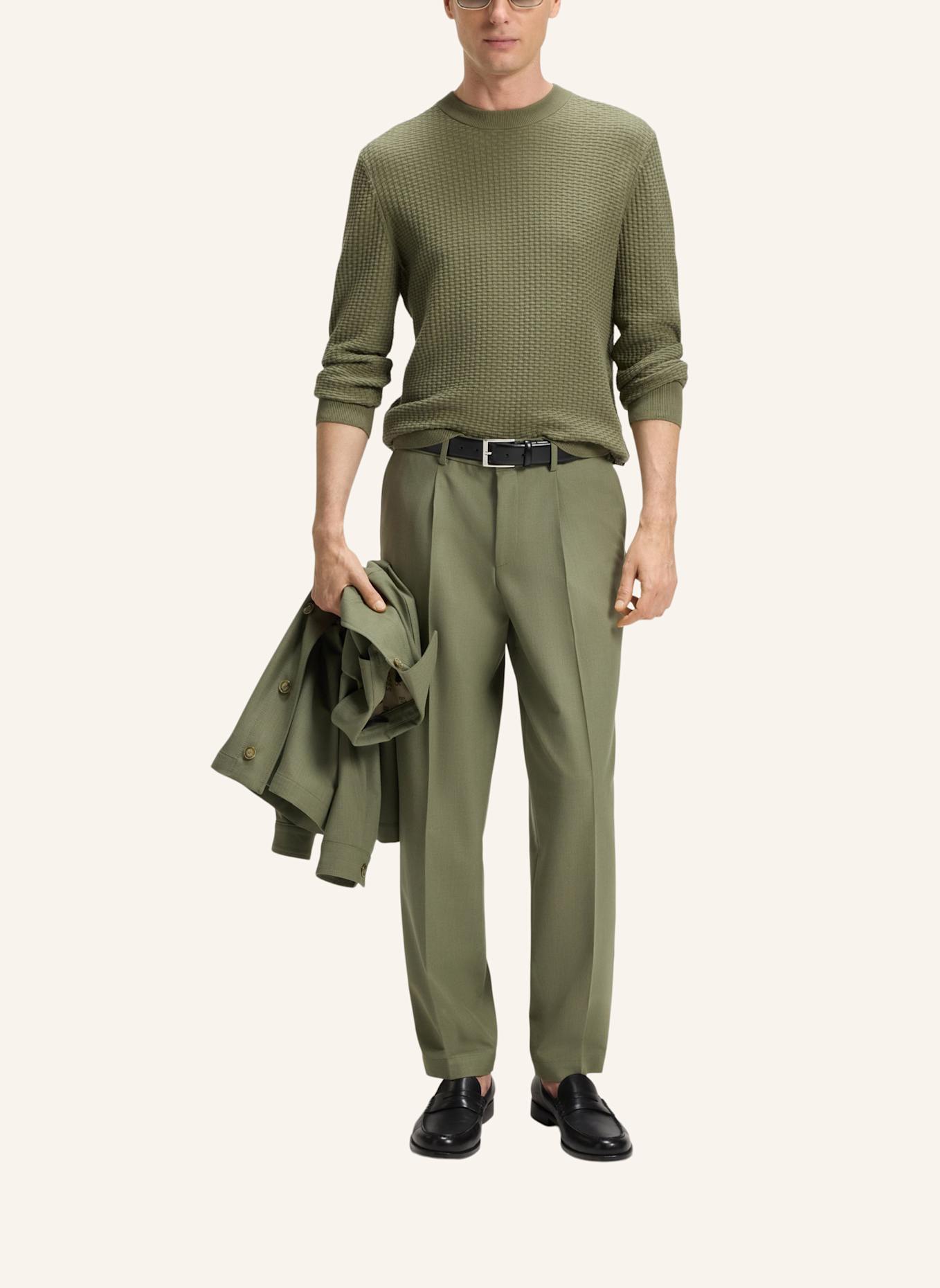 BOSS Pullover H-IMBERTO Regular Fit: GRÜN