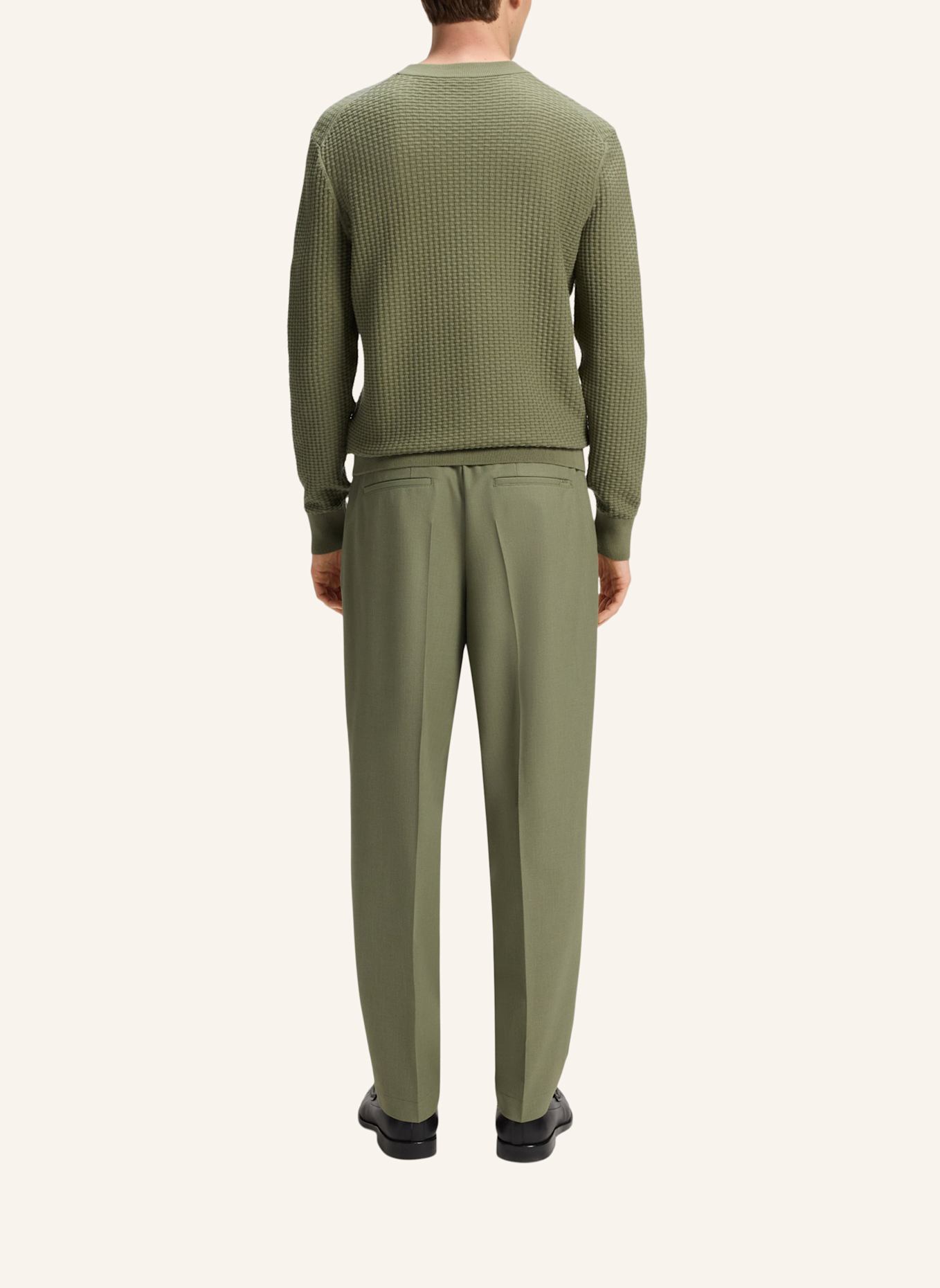 BOSS Pullover H-IMBERTO Regular Fit: GRÜN