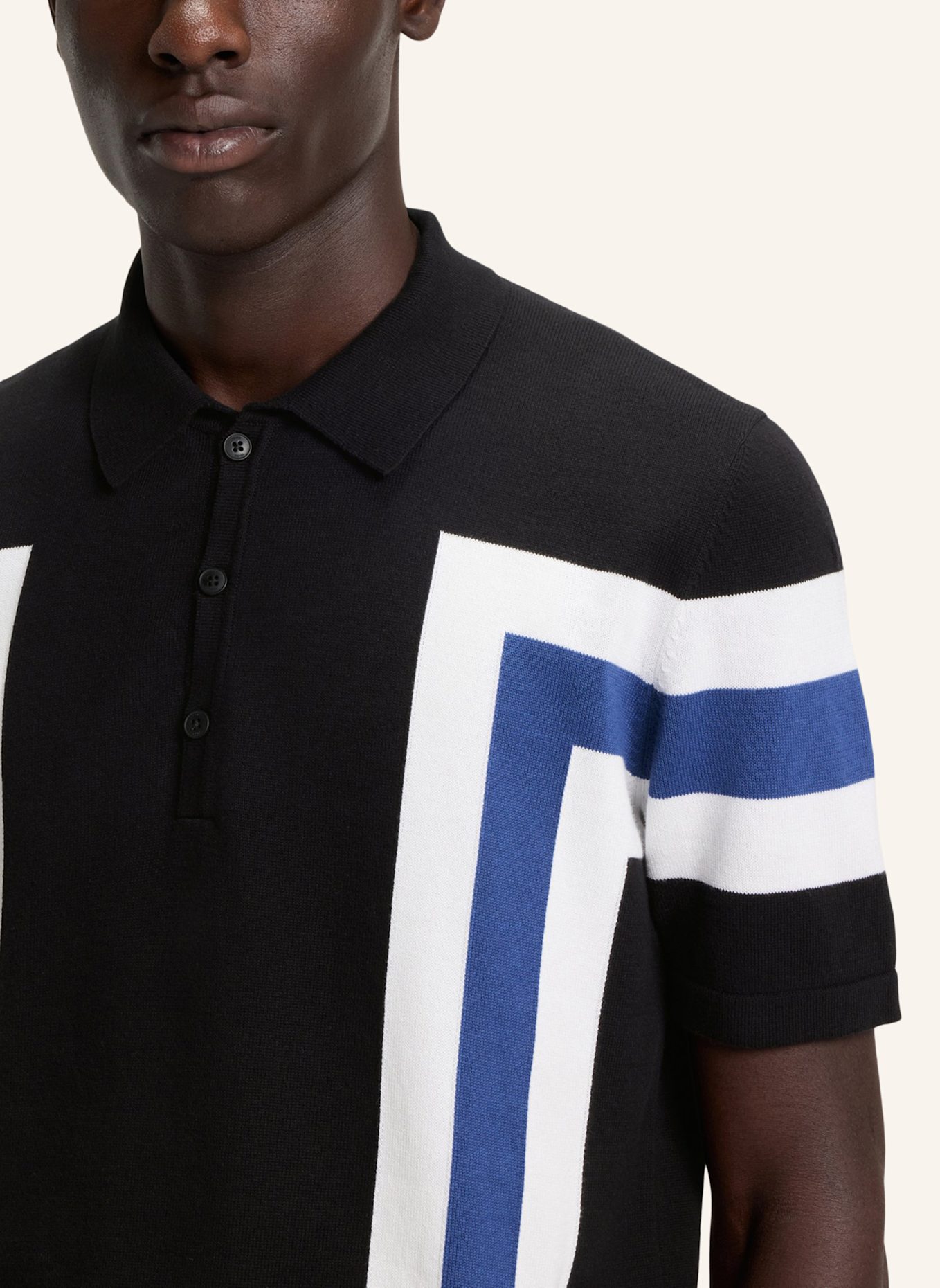 HUGO Pullover SPOLO Regular Fit: SCHWARZ