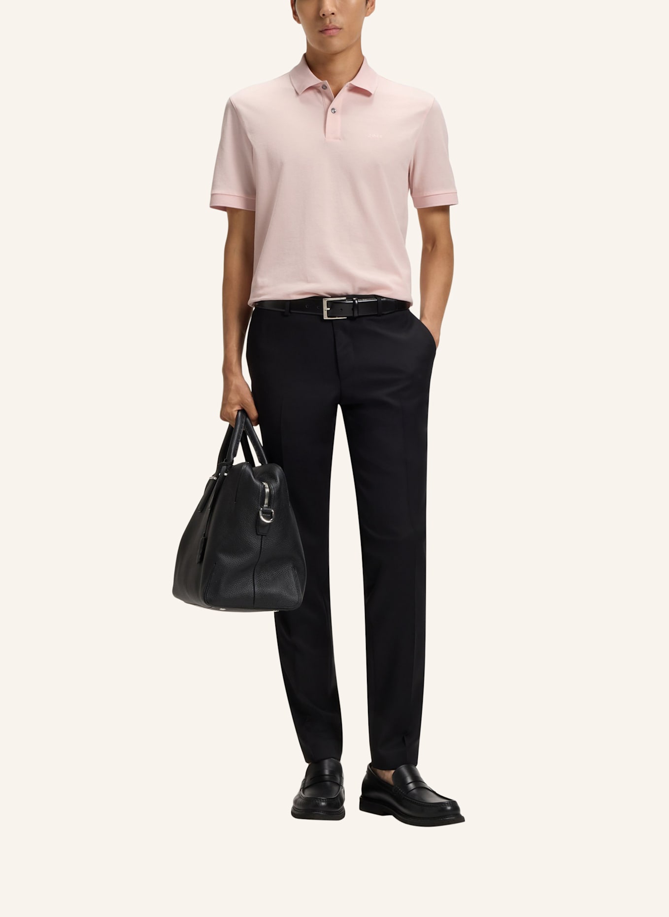 BOSS Poloshirt PALLAS Regular Fit: HELLROSA