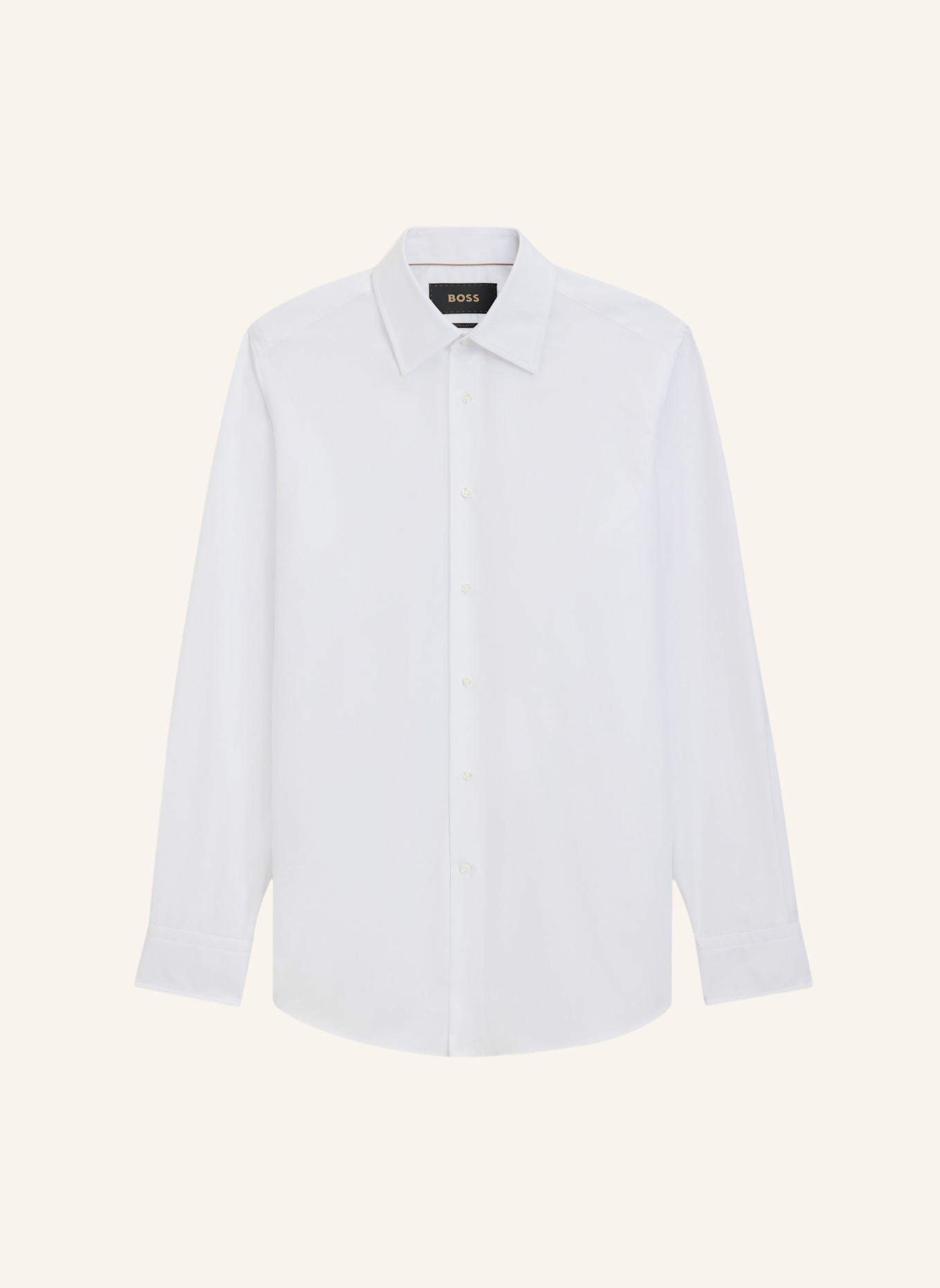 BOSS Business Hemd L-JOSH-KENT-C1-243 Regular Fit: WEISS