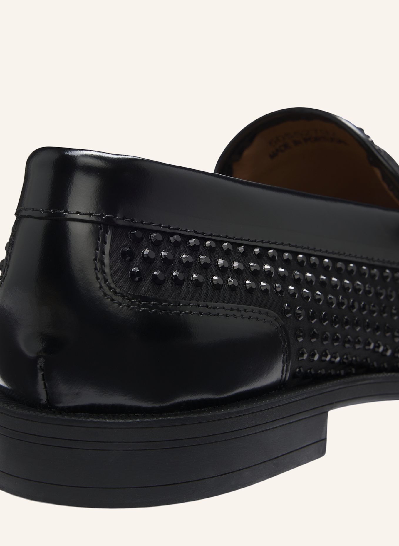 BOSS Flacher Schuh LYCIA_MOCC_STHTF: SCHWARZ