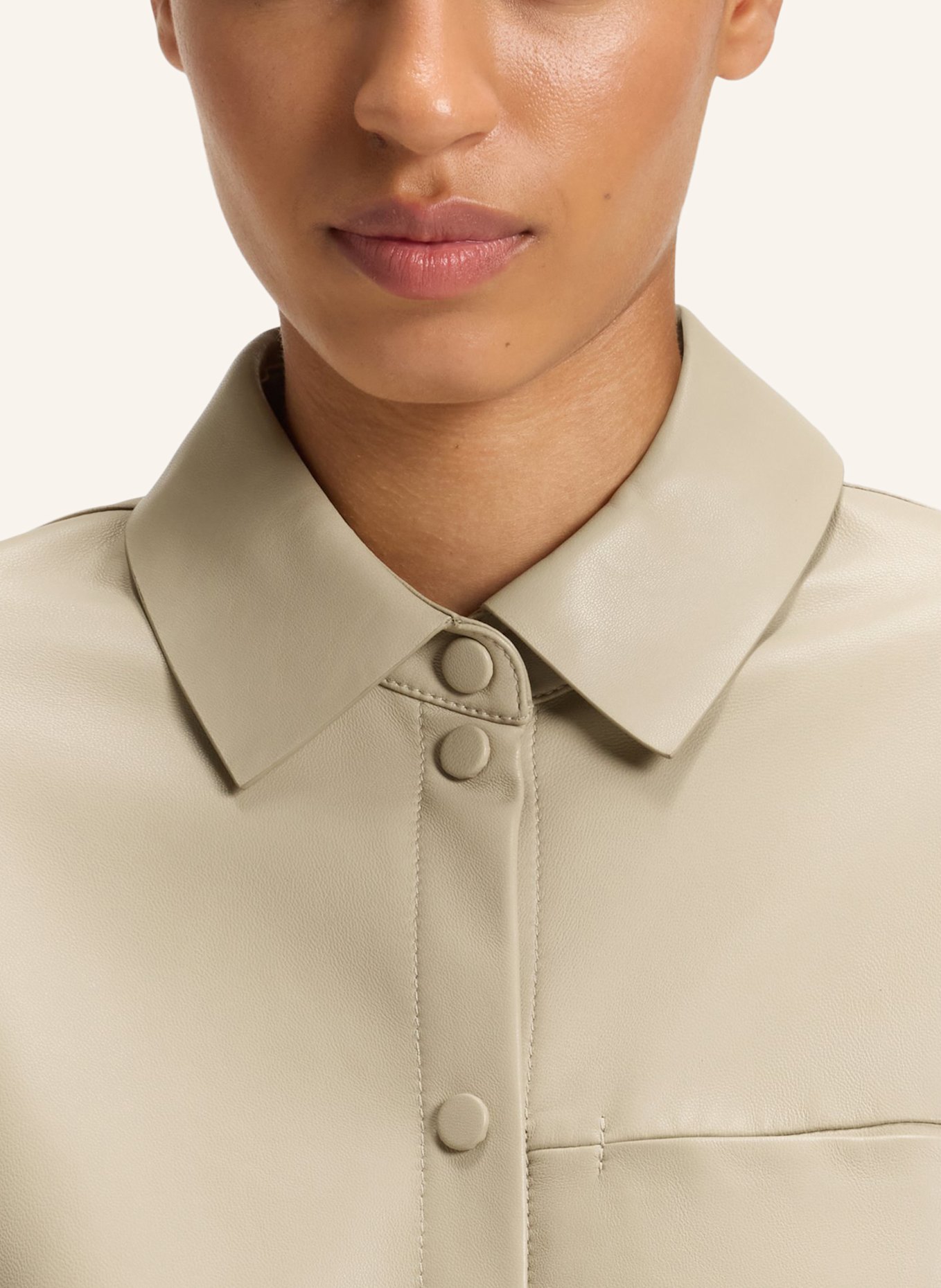 BOSS Casual Bluse SURI Regular Fit: BEIGE