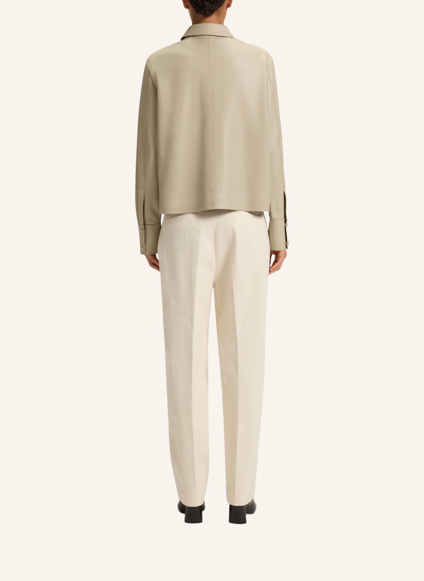 BOSS Casual Bluse SURI Regular Fit: BEIGE