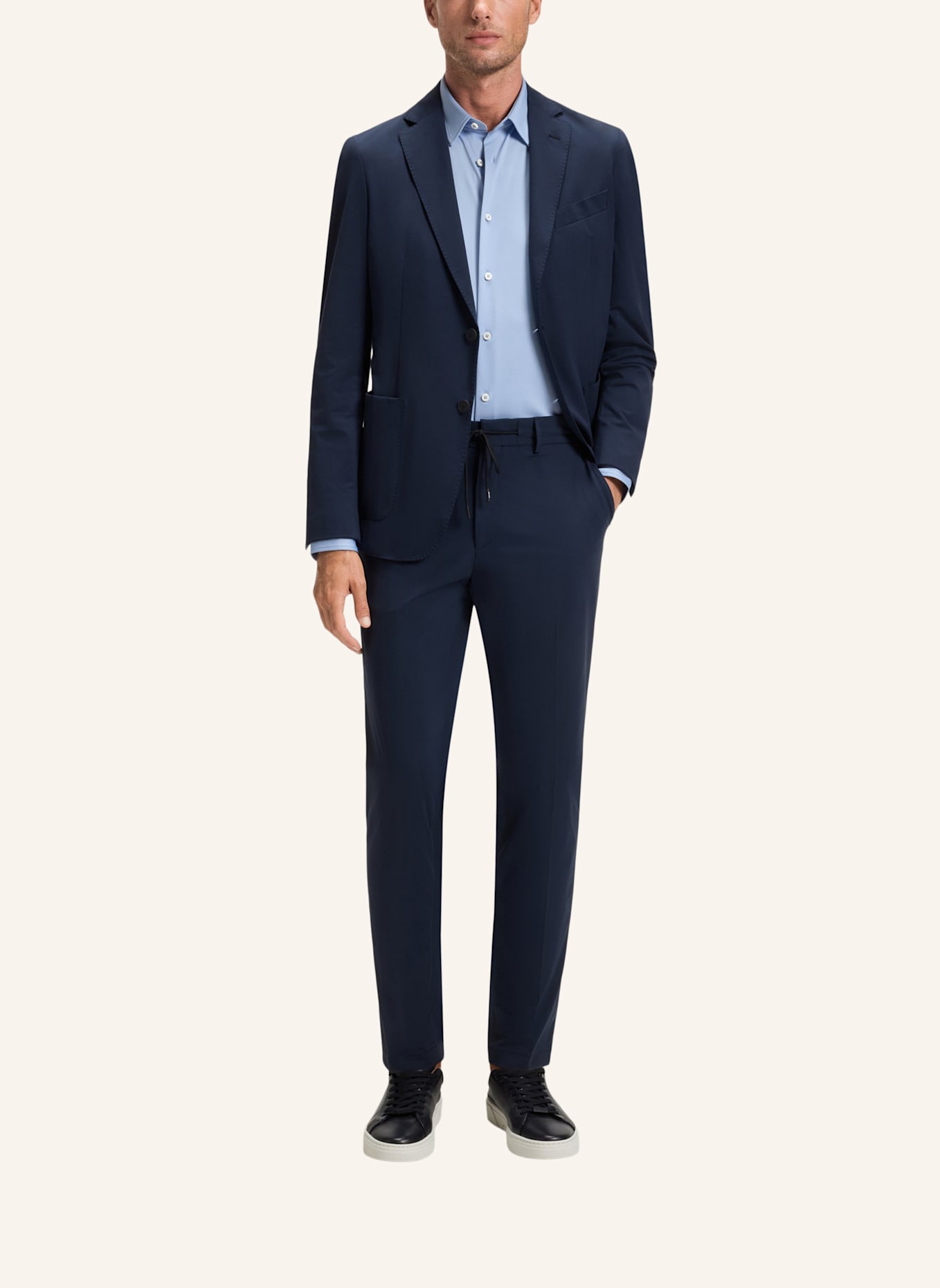 BOSS Casual Hemd P-ROAN-KENT-C1-233 Slim Fit: HELLBLAU